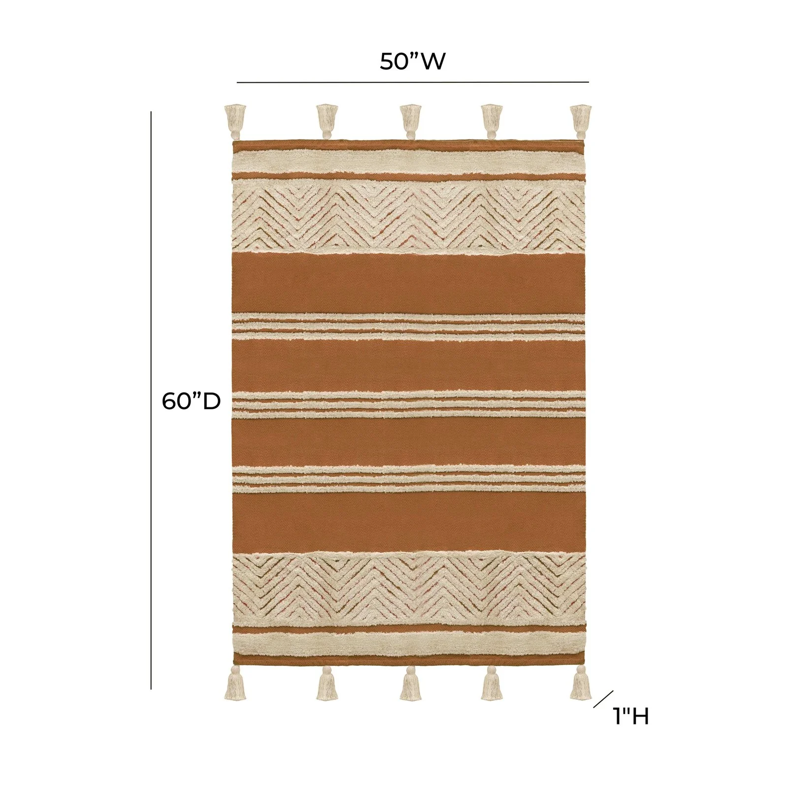 Jassey Taupe Throw - Image 6