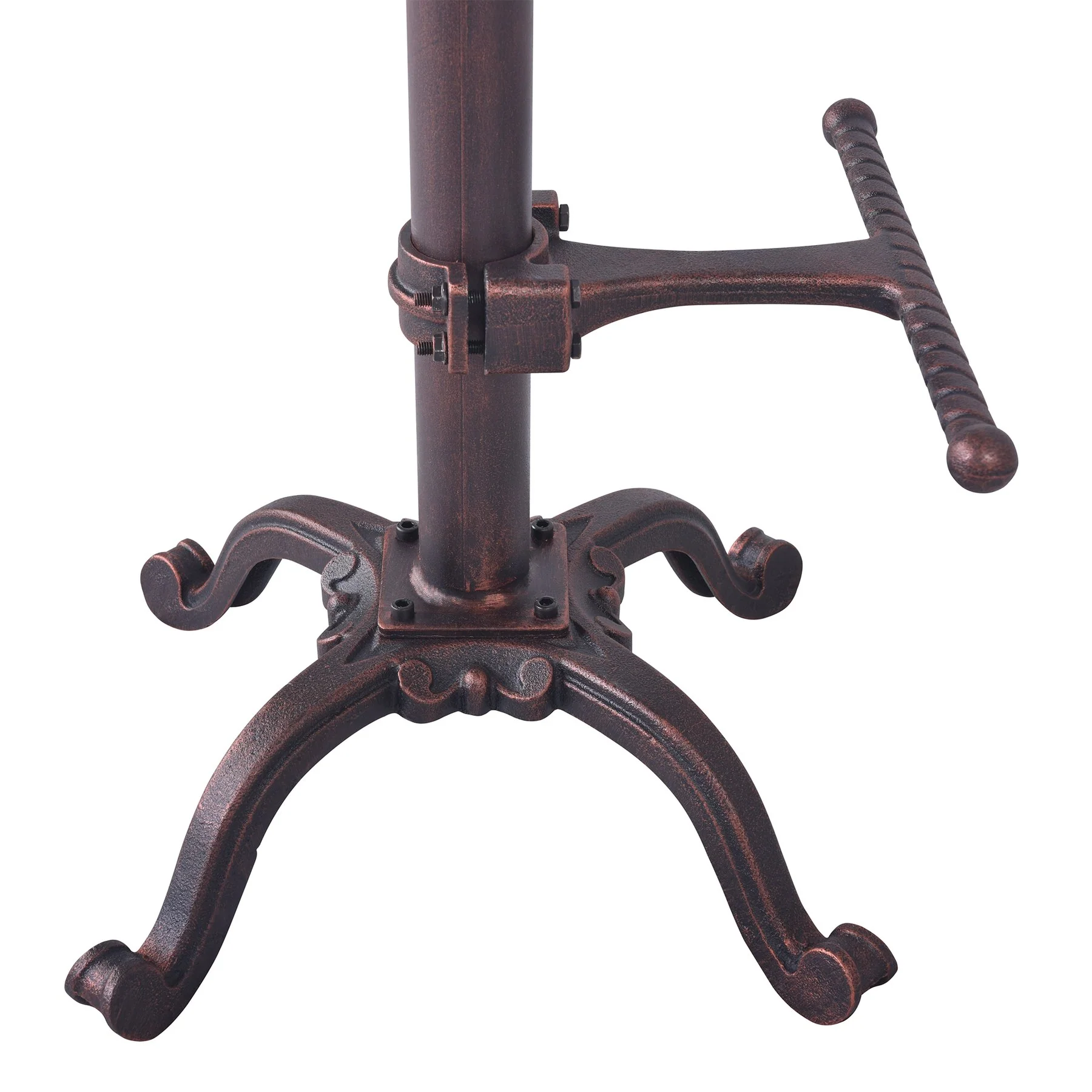 Jax Industrial Adjustable Tractor Barstool in Industrial Copper - Image 3