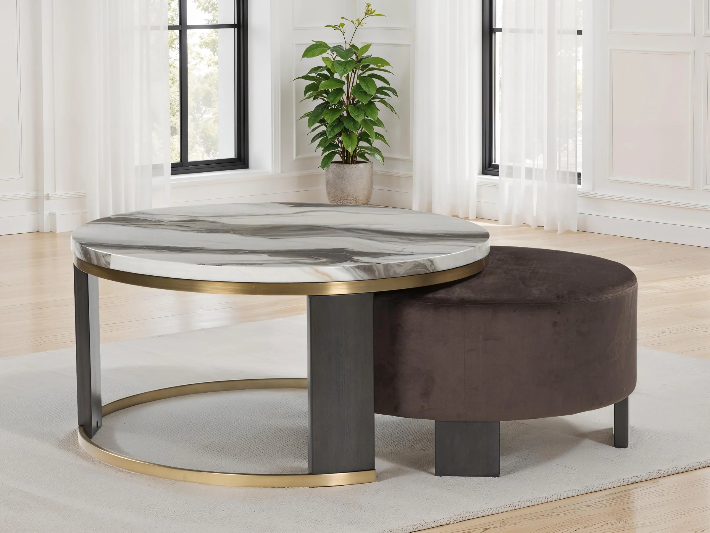 Jazmore Nesting Coffee Table (Set of 2) - Image 10