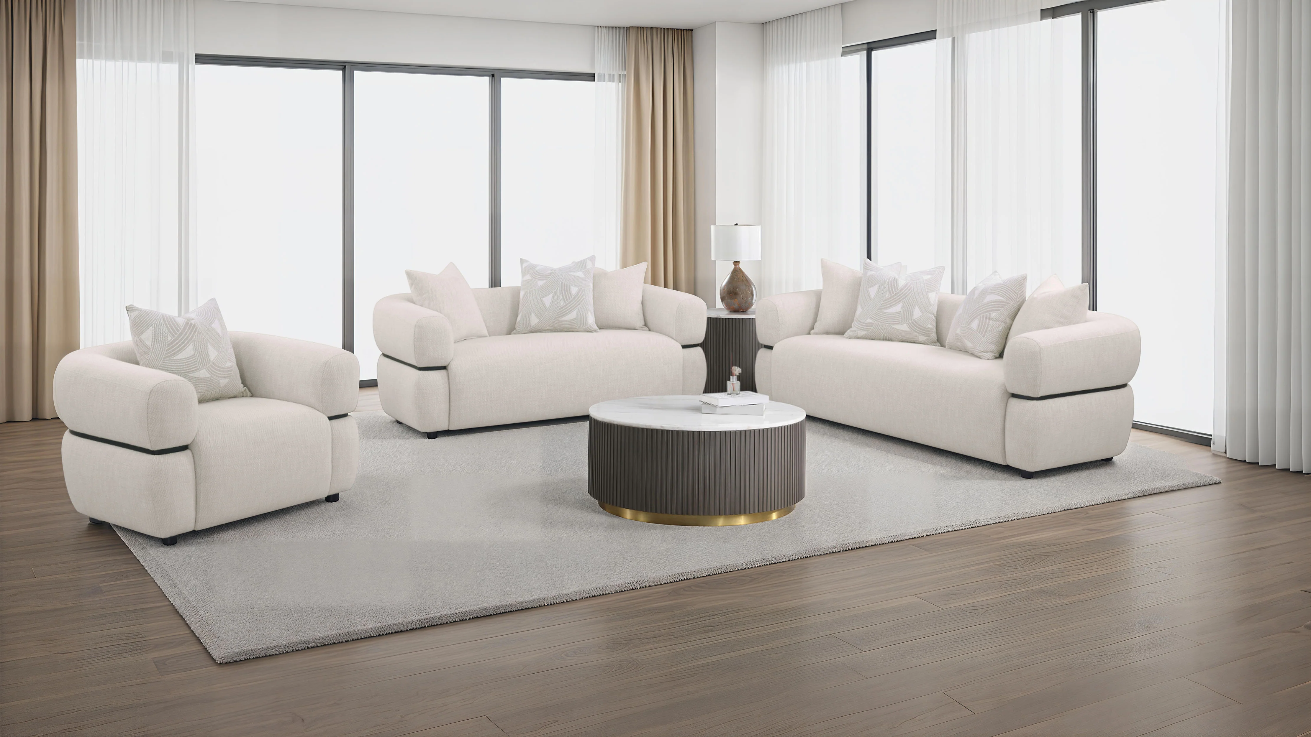 Jeanette Sofa Set - Image 12