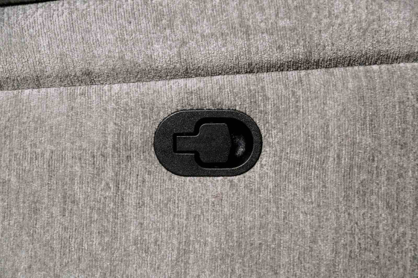 Josias Sofa, Light Gray Fabric - Image 4