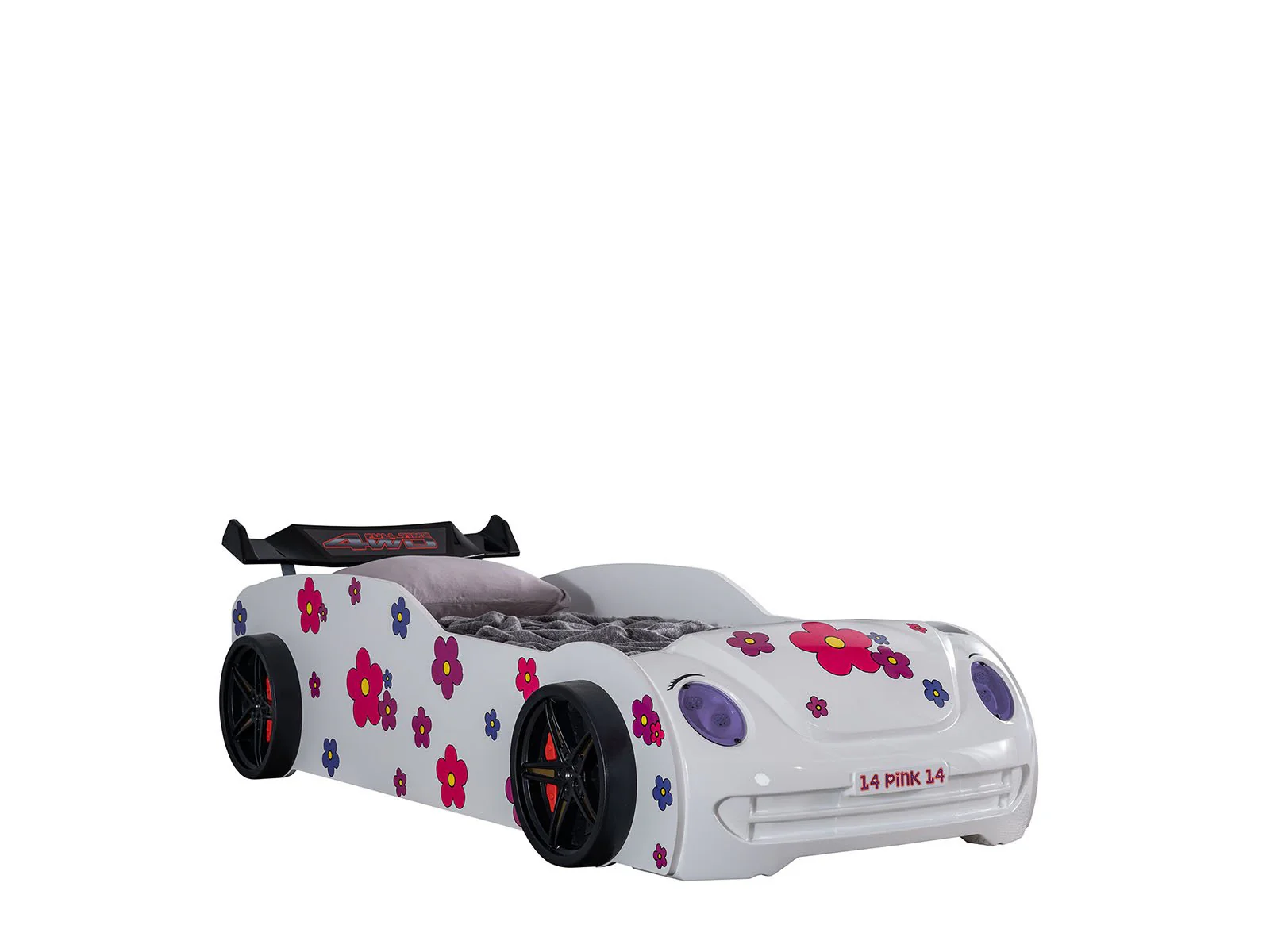 Jourley Car Bed, White - Image 5