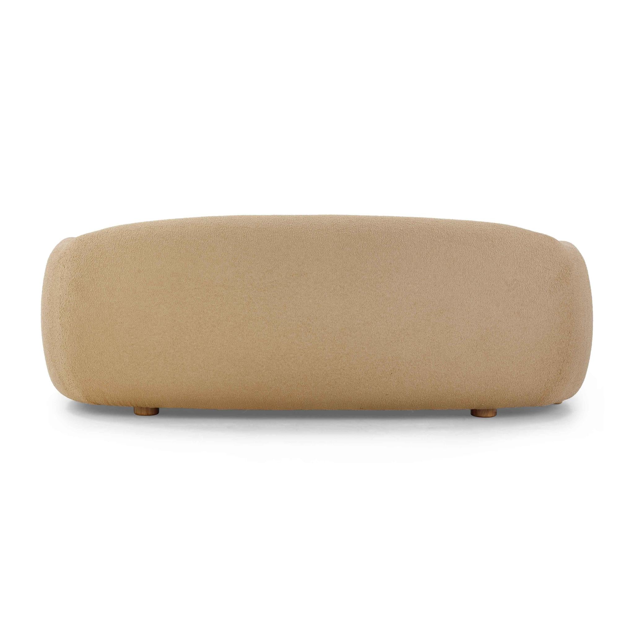 Judy Honey Boucle Sofa - Image 6