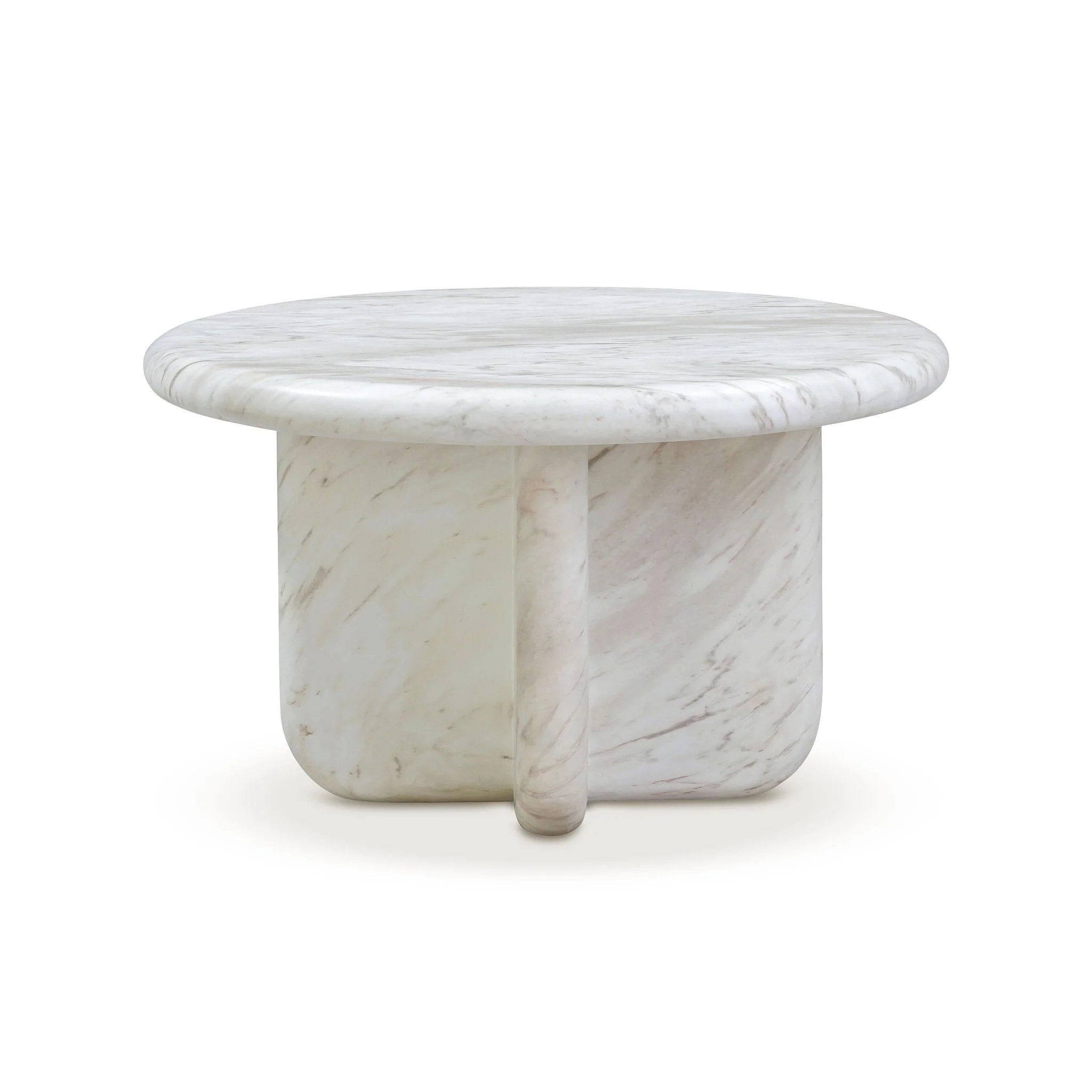 Juju Marble Indoor/Outdoor 24 inch Tall Coffee Table - Image 2
