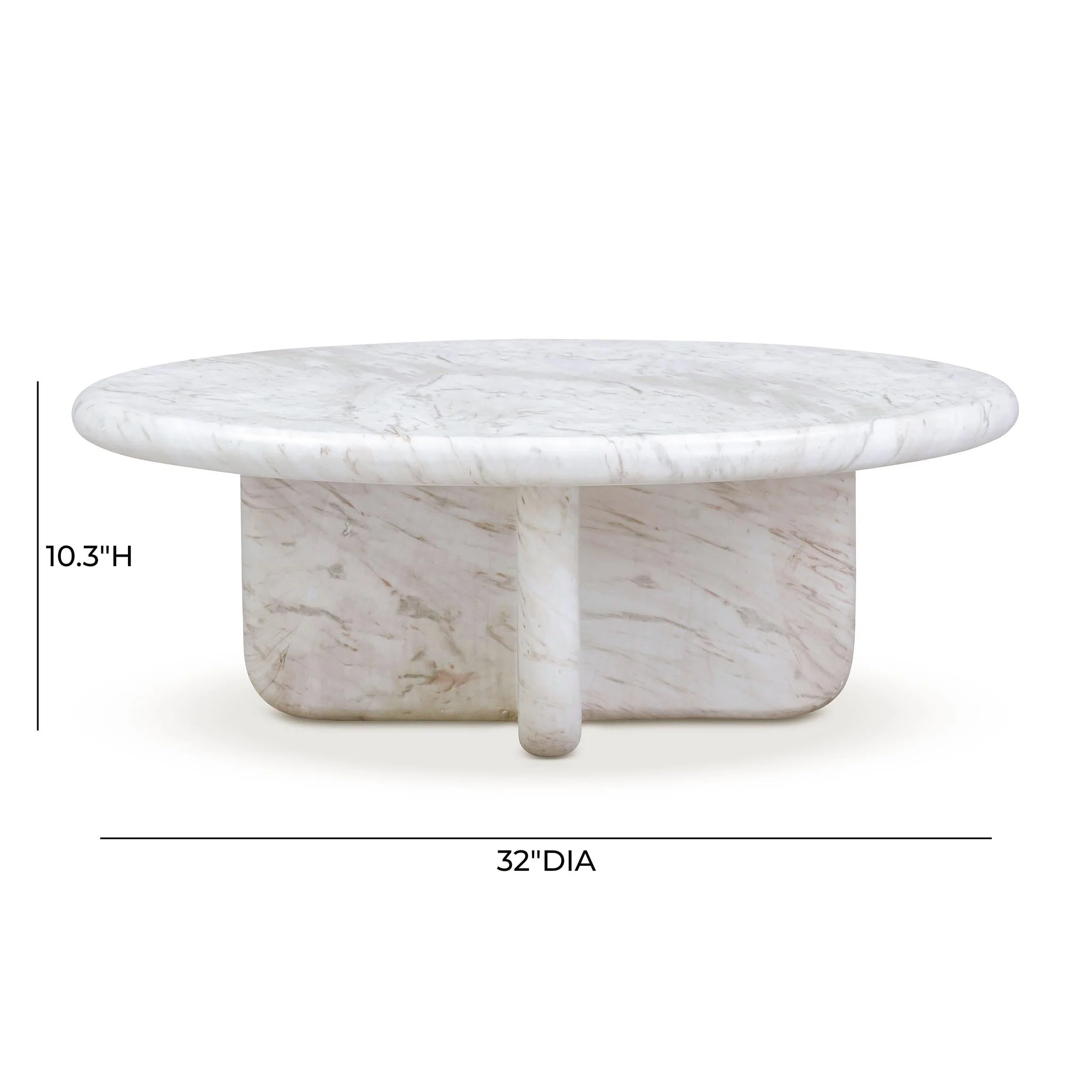 Juju Nesting Indoor/Outdoor Marble Coffee Tables - Image 7