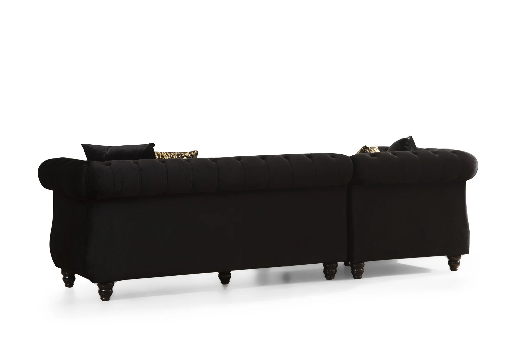 Julia Sectional Black - Image 4