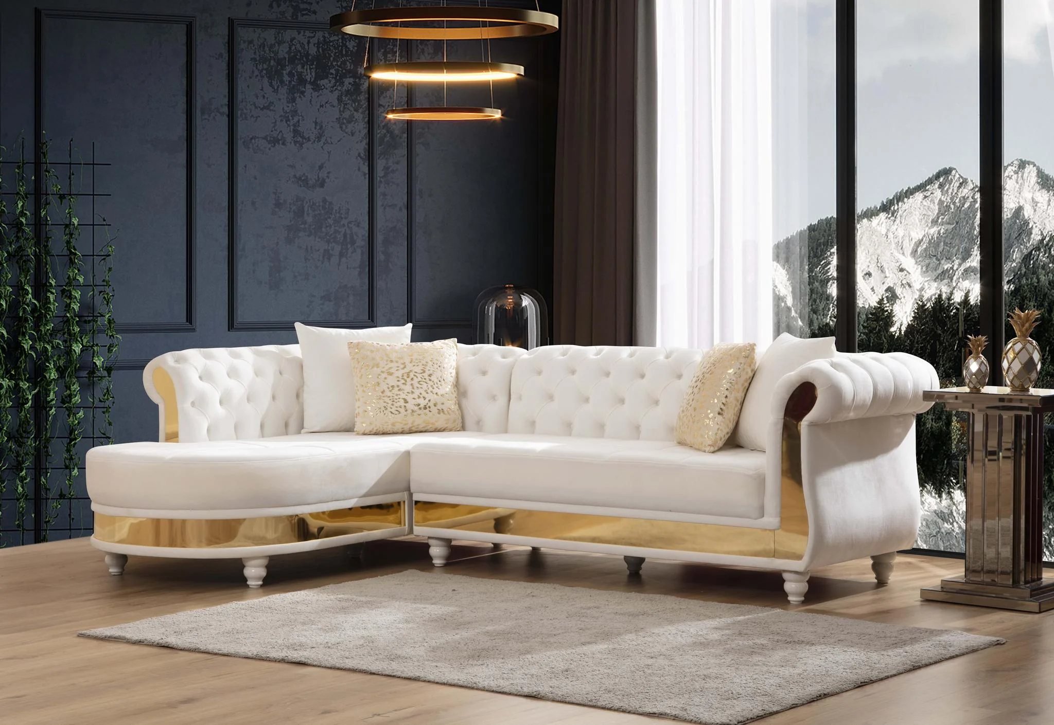 Julia Sectional Off White - Image 3