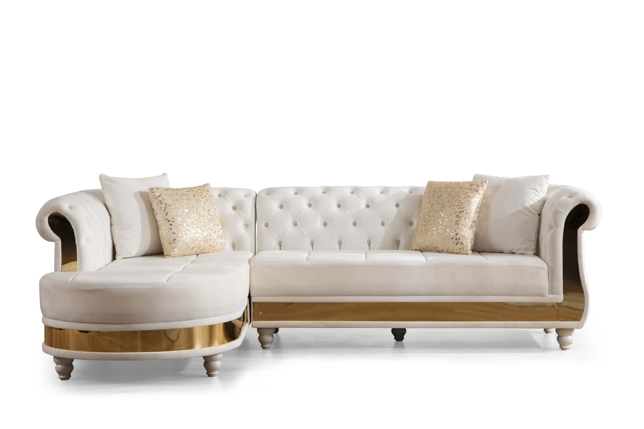 Julia Sectional Off White - Image 7