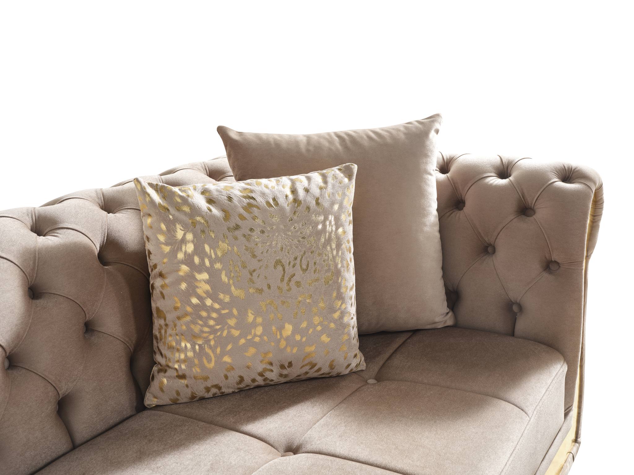 Julia Sectional Taupe - Image 5