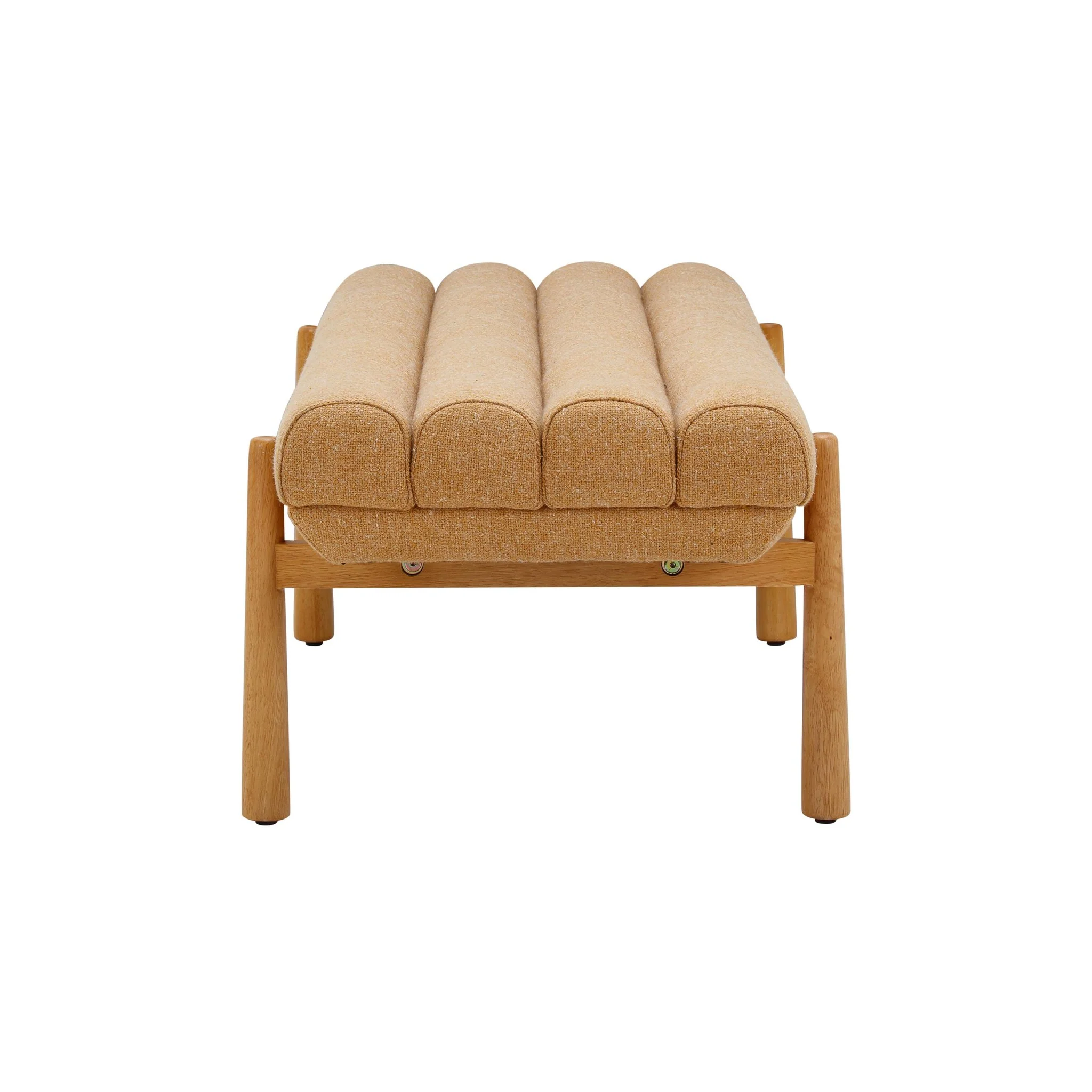 Julianna Sunflower Yellow Heavy Linen Bench - Image 4