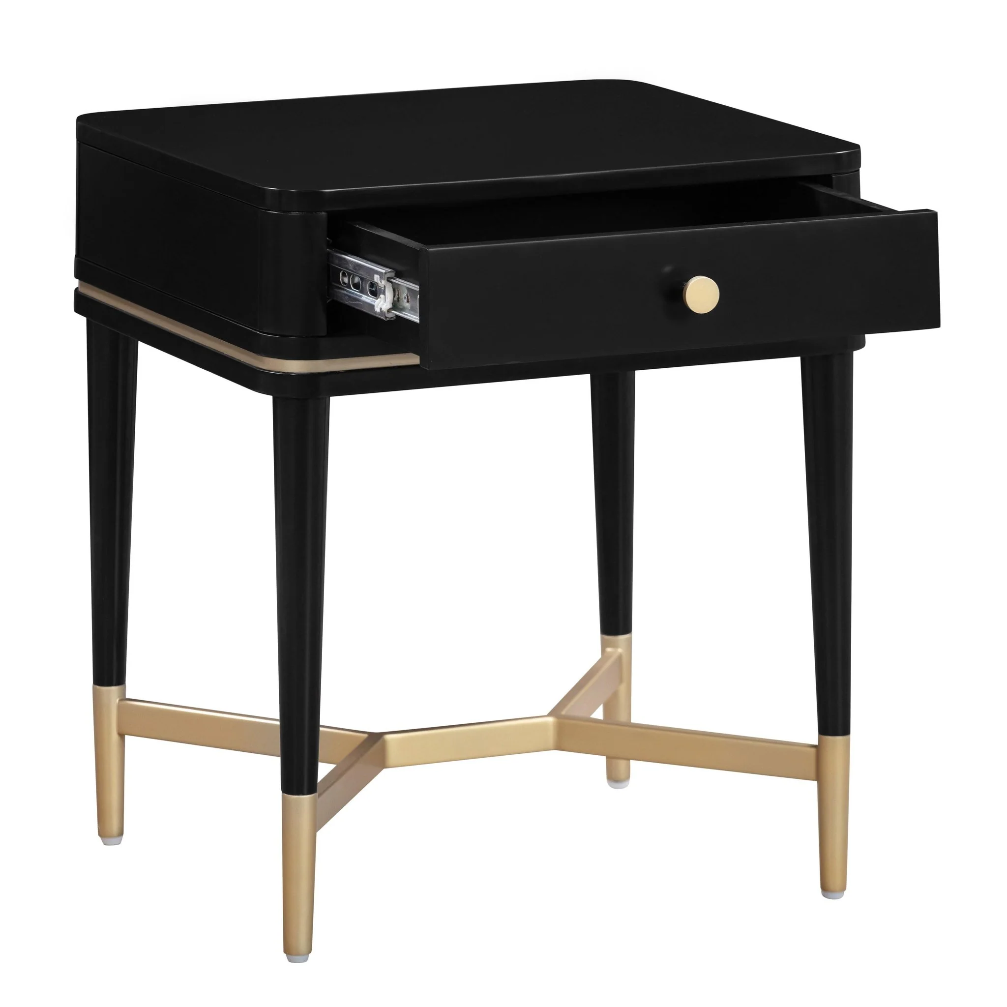 Julieta Black Nightstand - Image 7