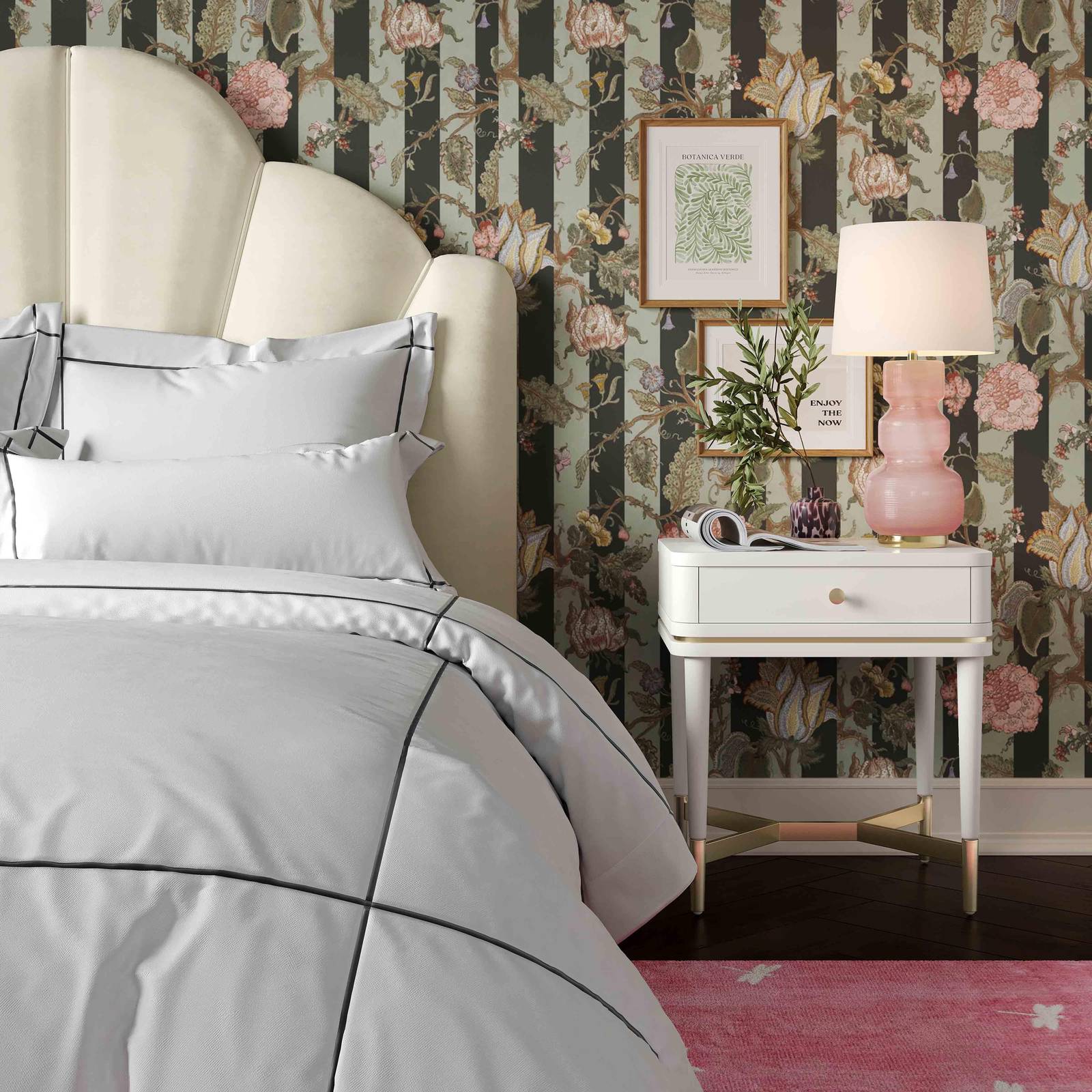 Julieta Cream Nightstand - Image 2