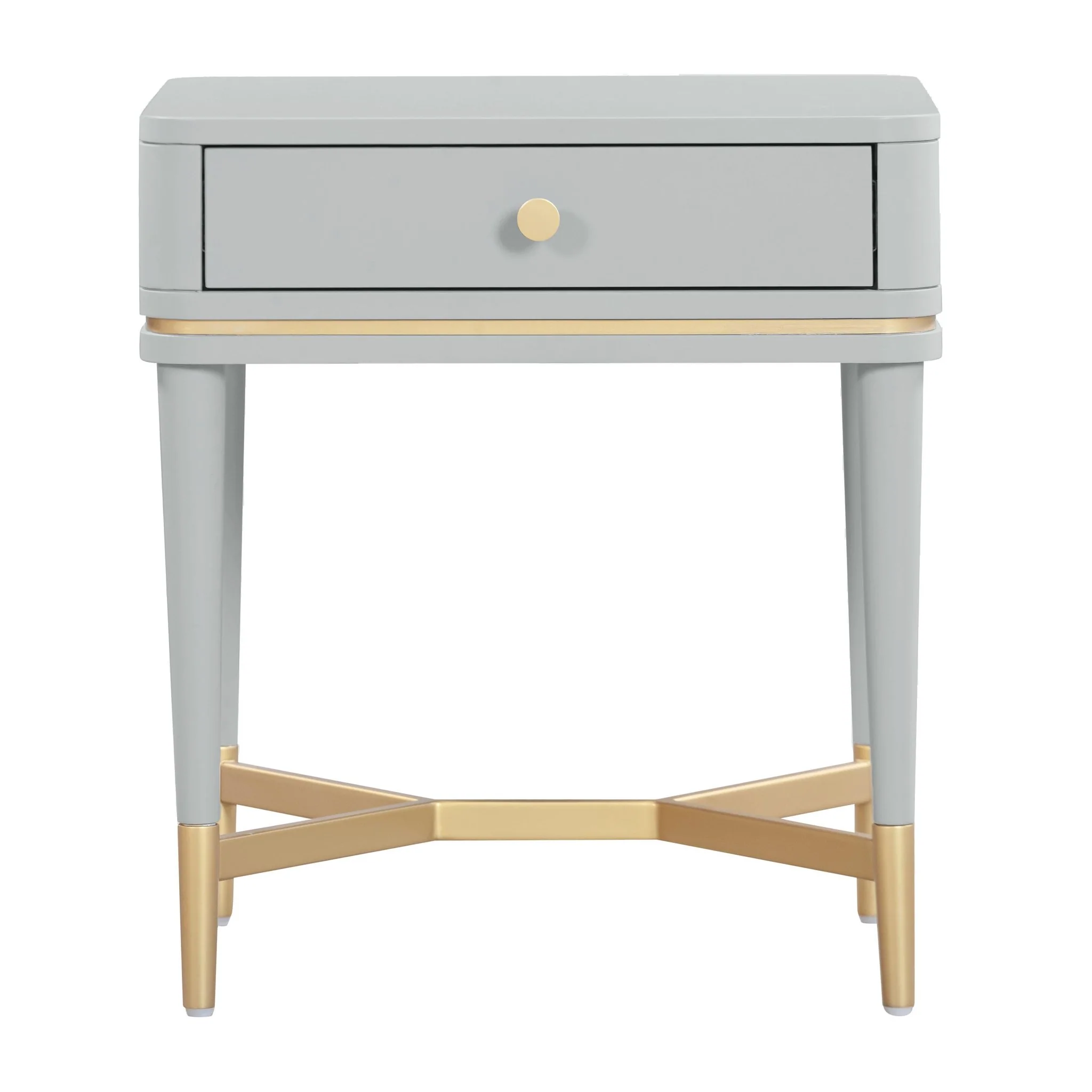 Julieta Grey Nightstand - Image 3