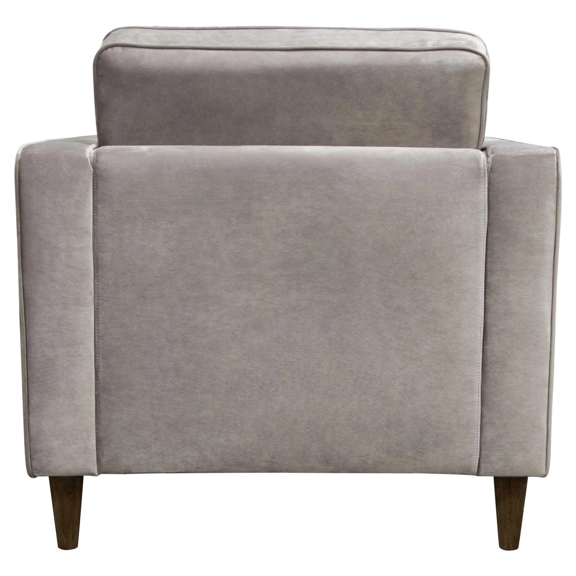 Juniper Tufted Chair in Champagne Grey Velvet by Diamond Sofa - Image 6