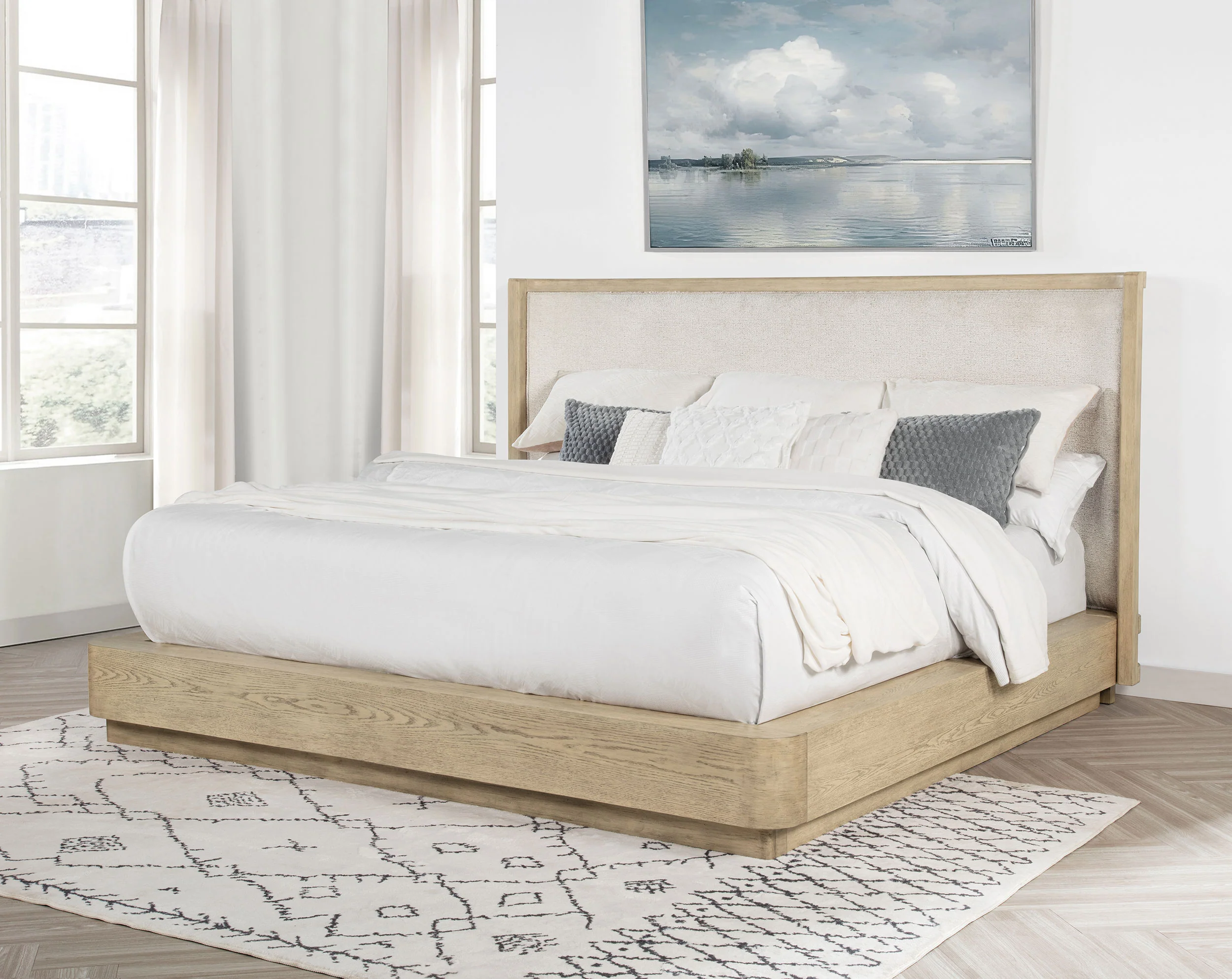 Kailani Wingback Platform Bed - Image 22