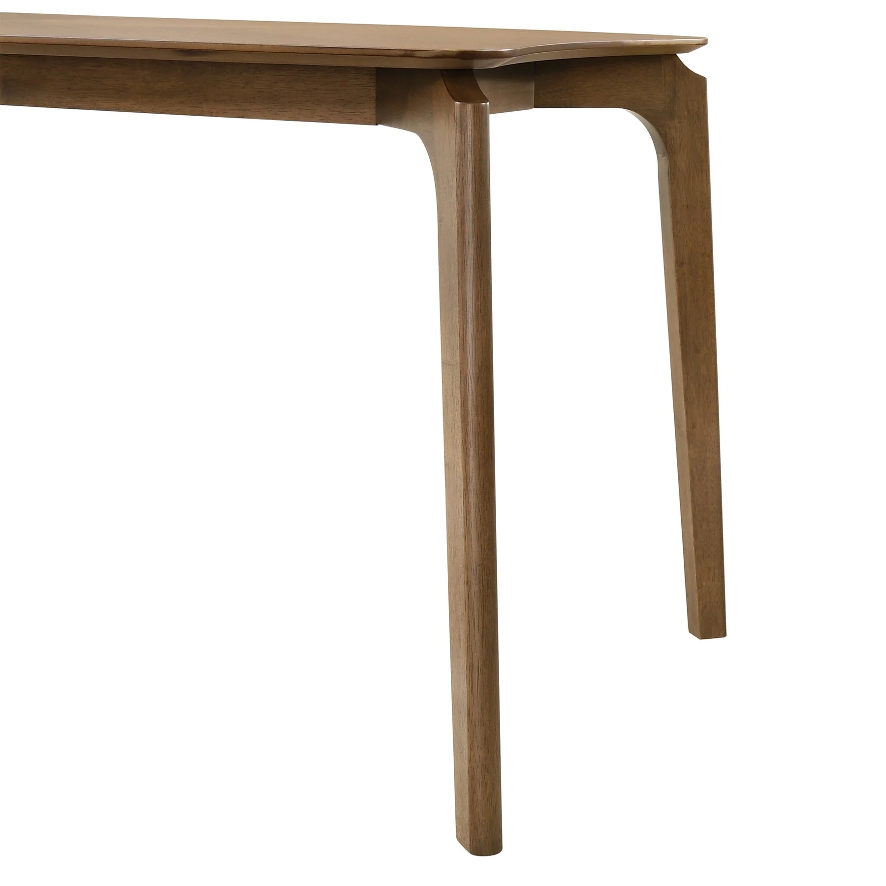 Kalia Wood Dining Table in Walnut Finish - Image 5