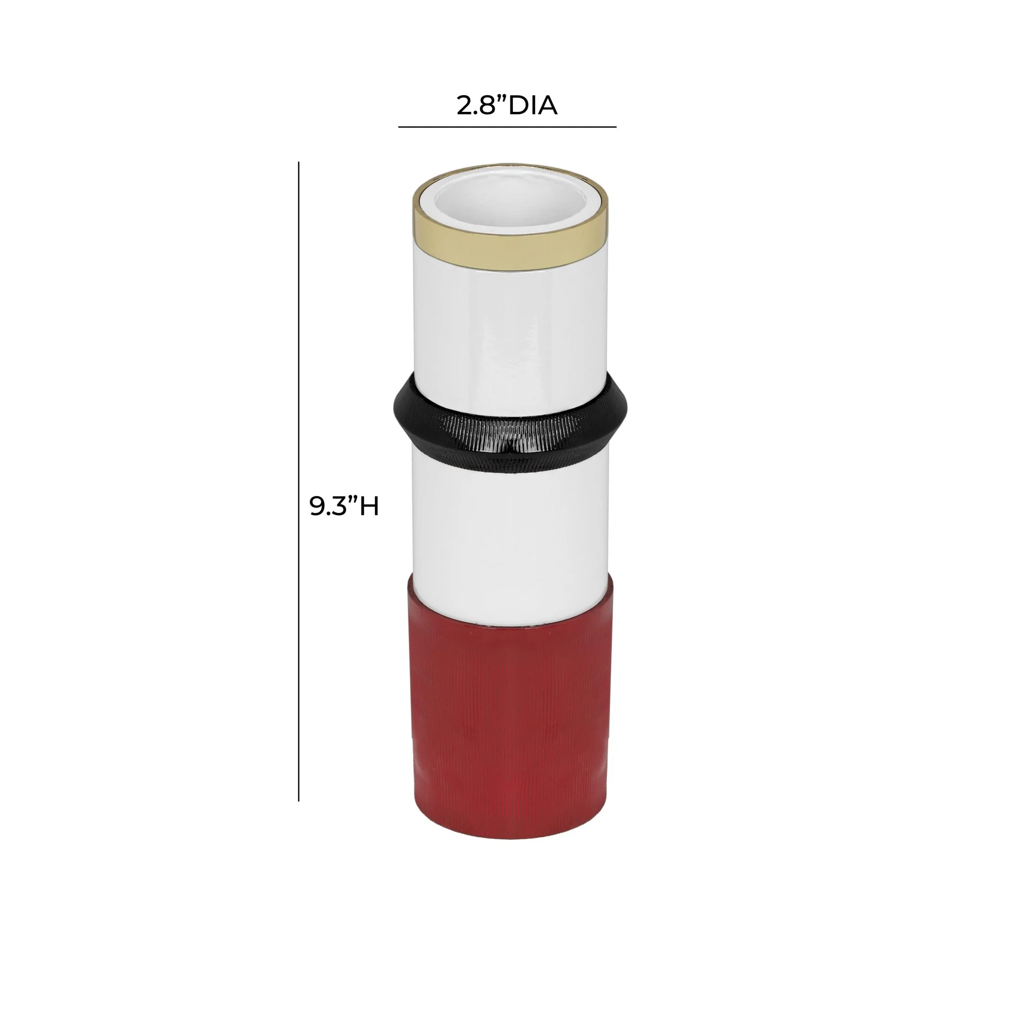 Kaonashi Burgundy Vase - Image 6