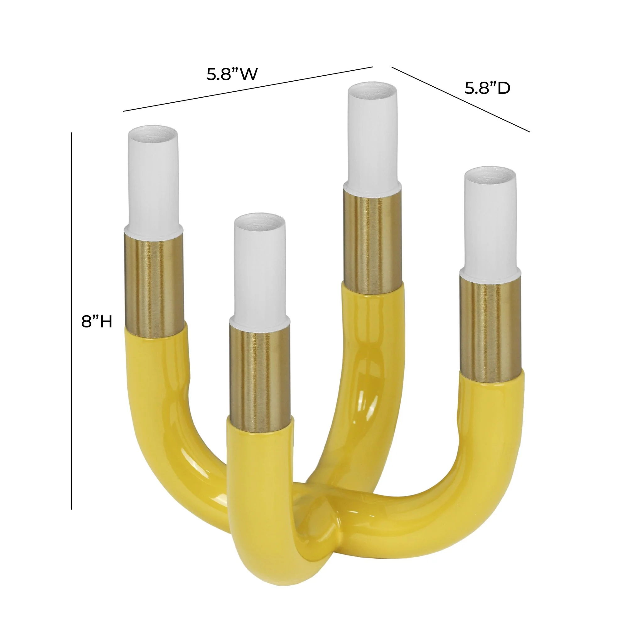 Kaonashi Mustard Yellow Candelabra - Image 6