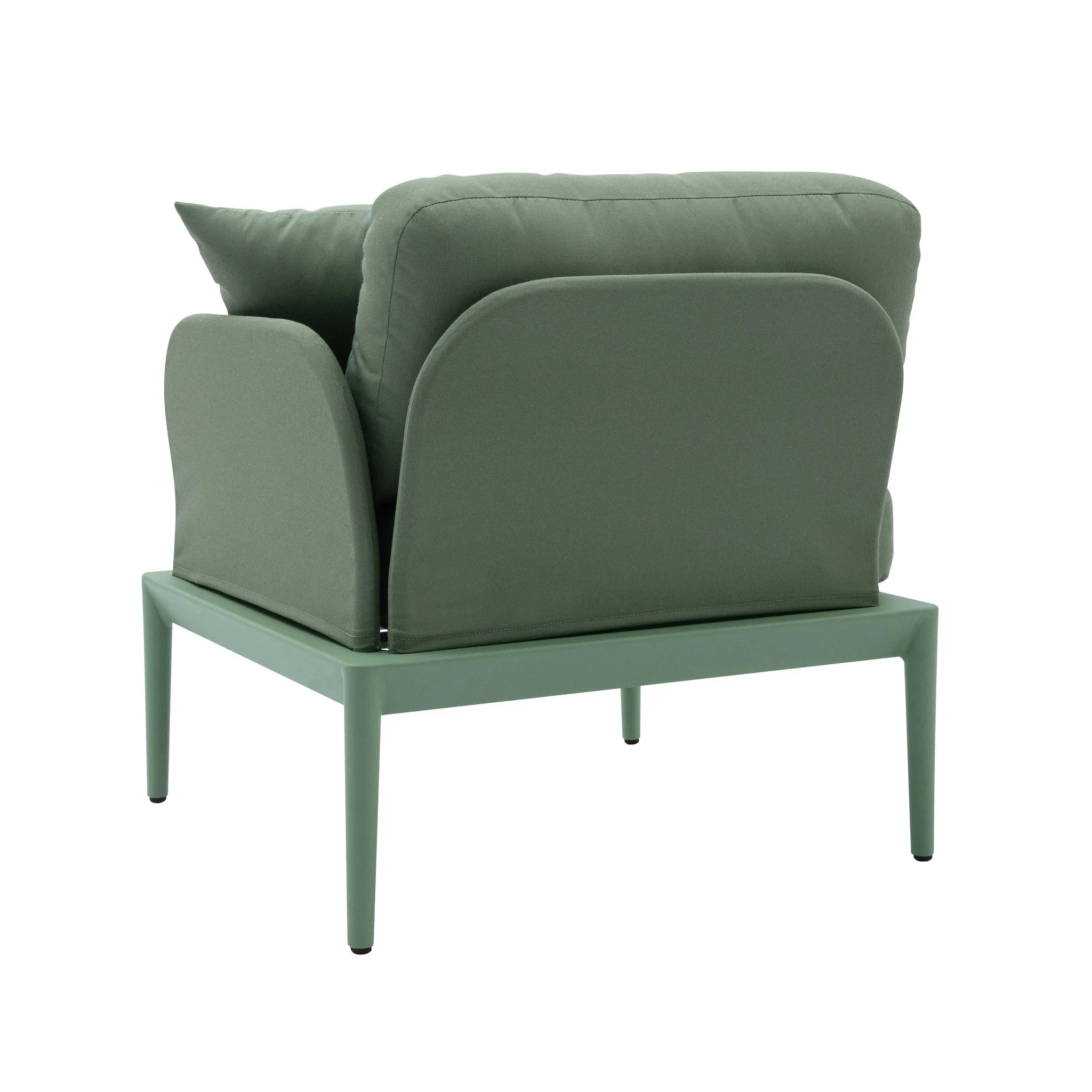 Kapri Moss Green Modular Outdoor RAF Corner Seat - Image 3