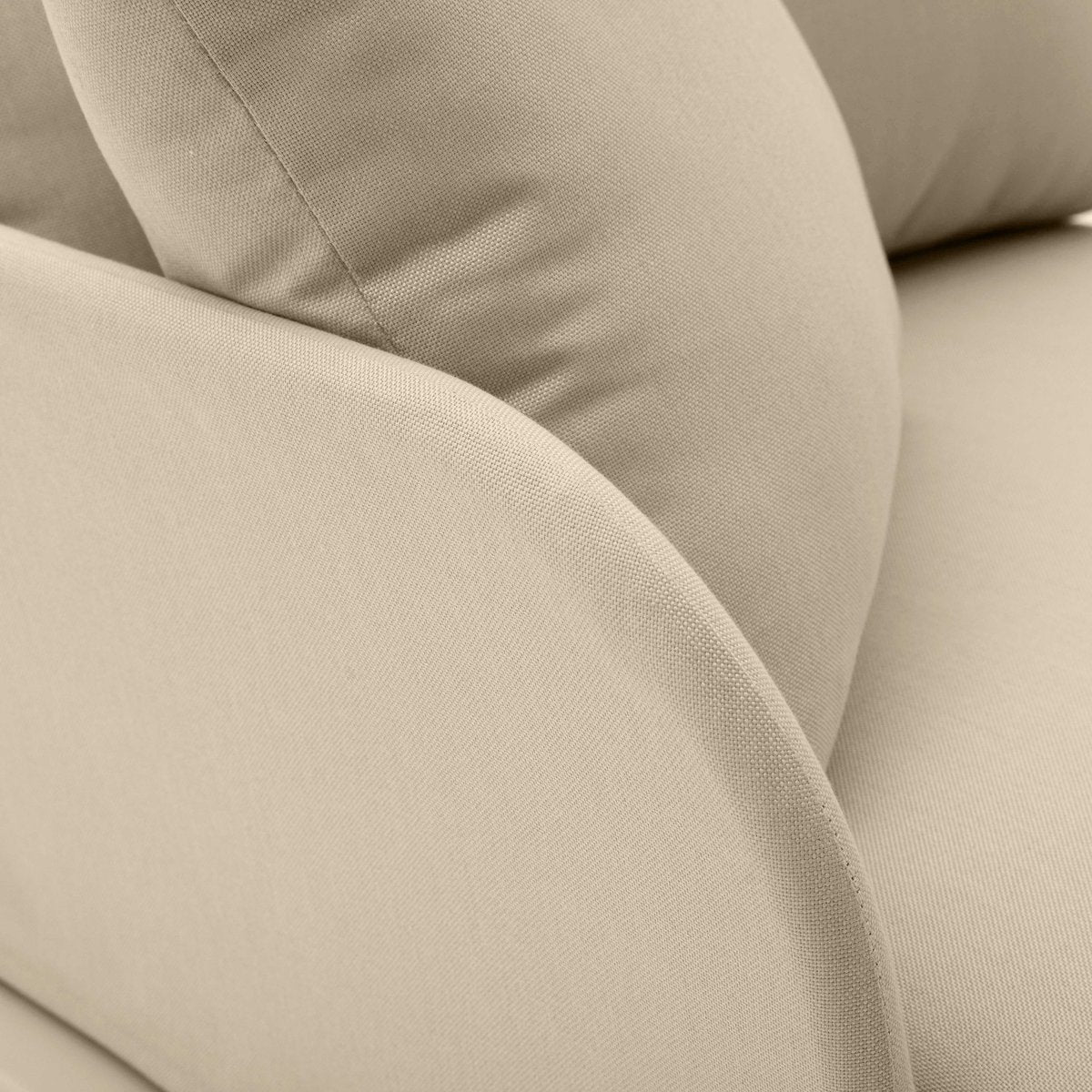 Kapri Taupe Modular Outdoor LAF Corner Seat - Image 4
