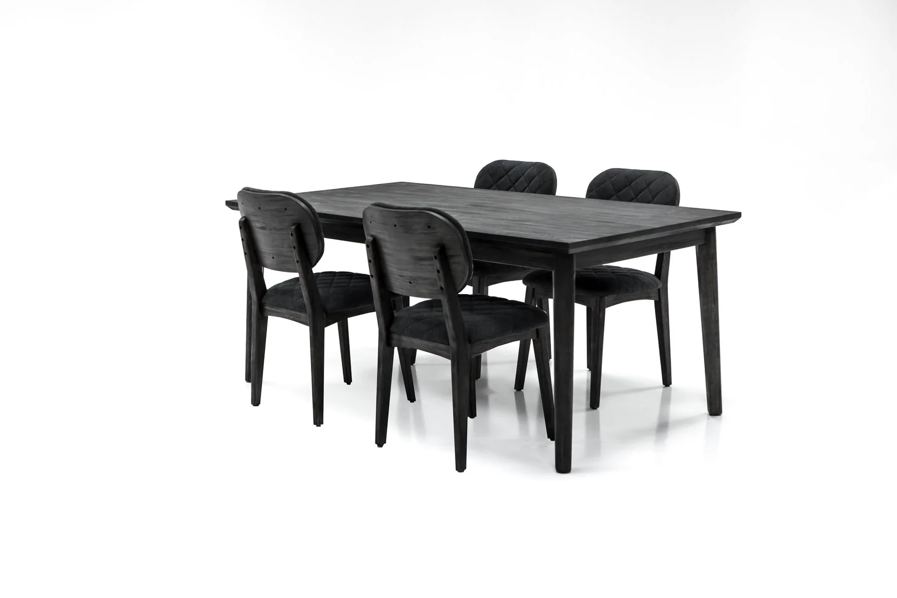 Katelyn Midnight Open Back Dining Chair - Set of 2 - Image 8