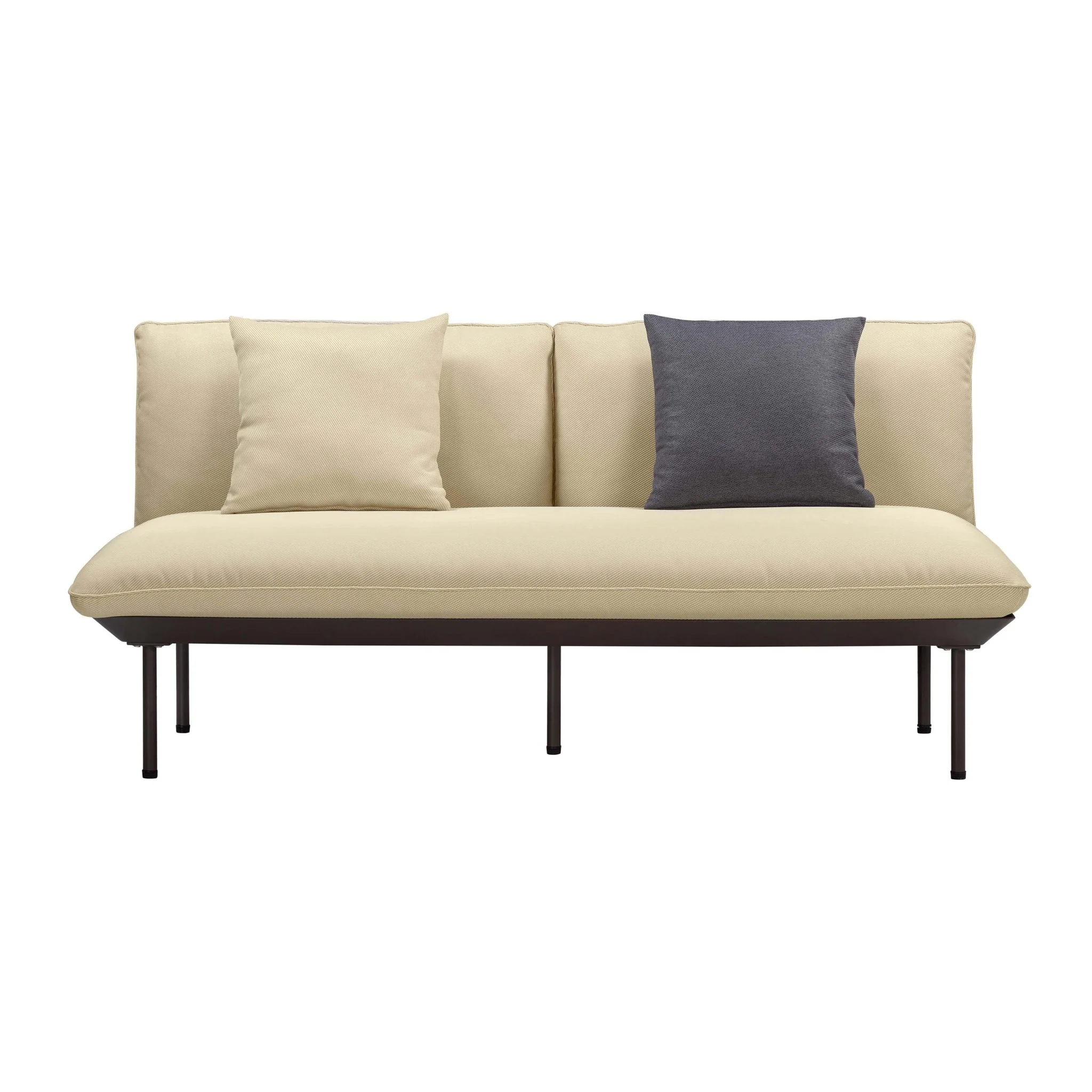 Katti Beige Outdoor Loveseat - Image 3
