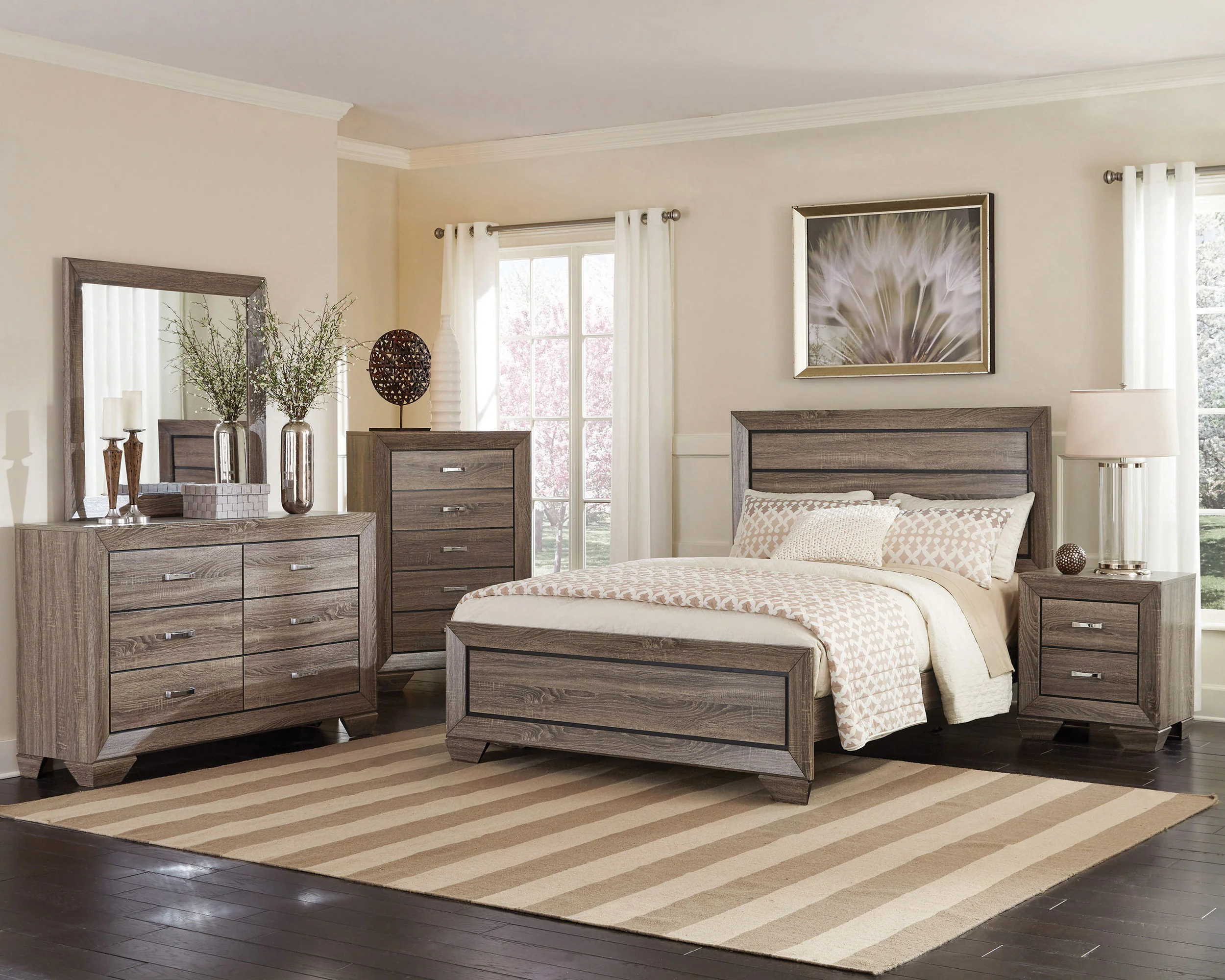 Kauffman Panel Bed - Image 11