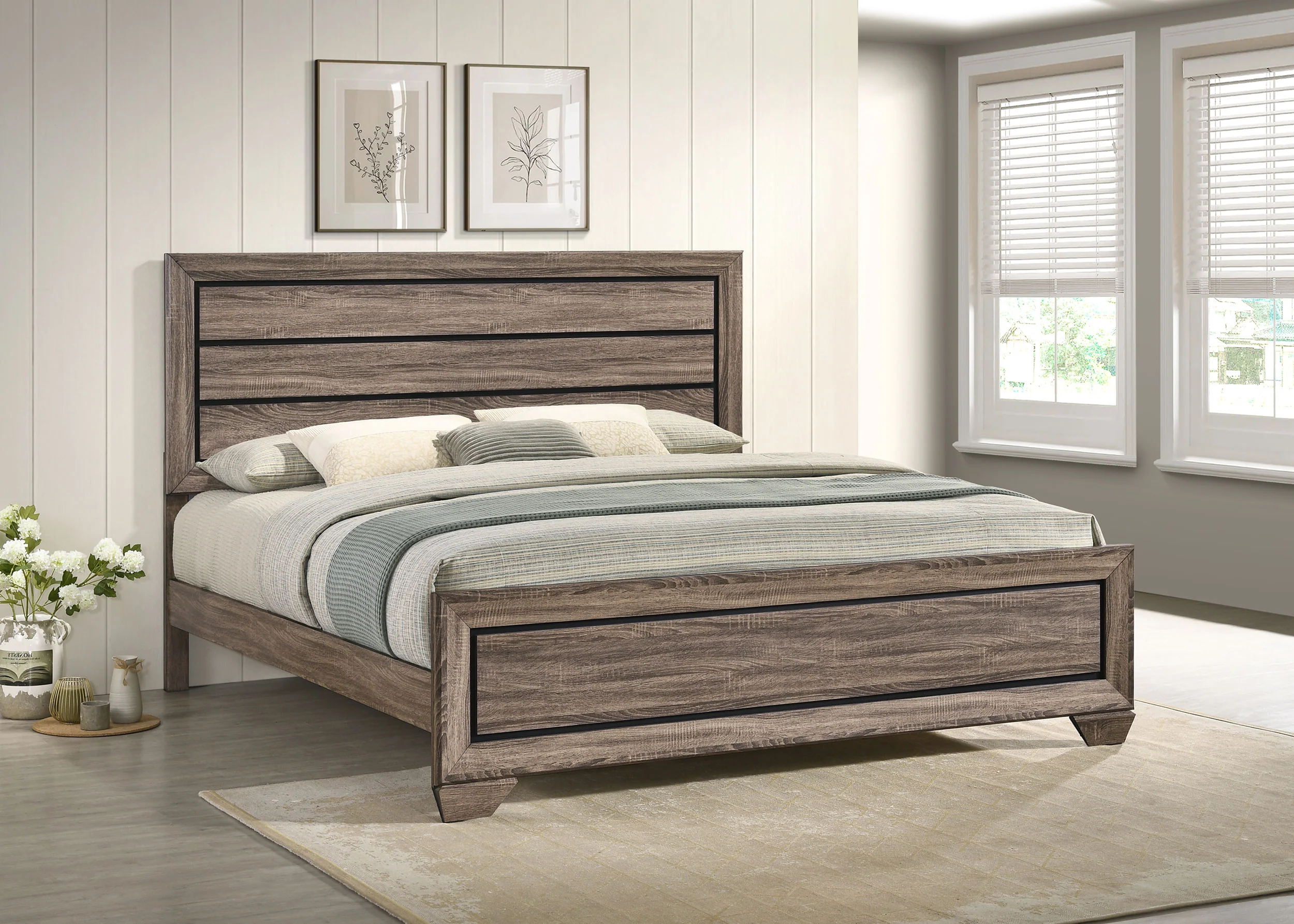 Kauffman Panel Bed - Image 13
