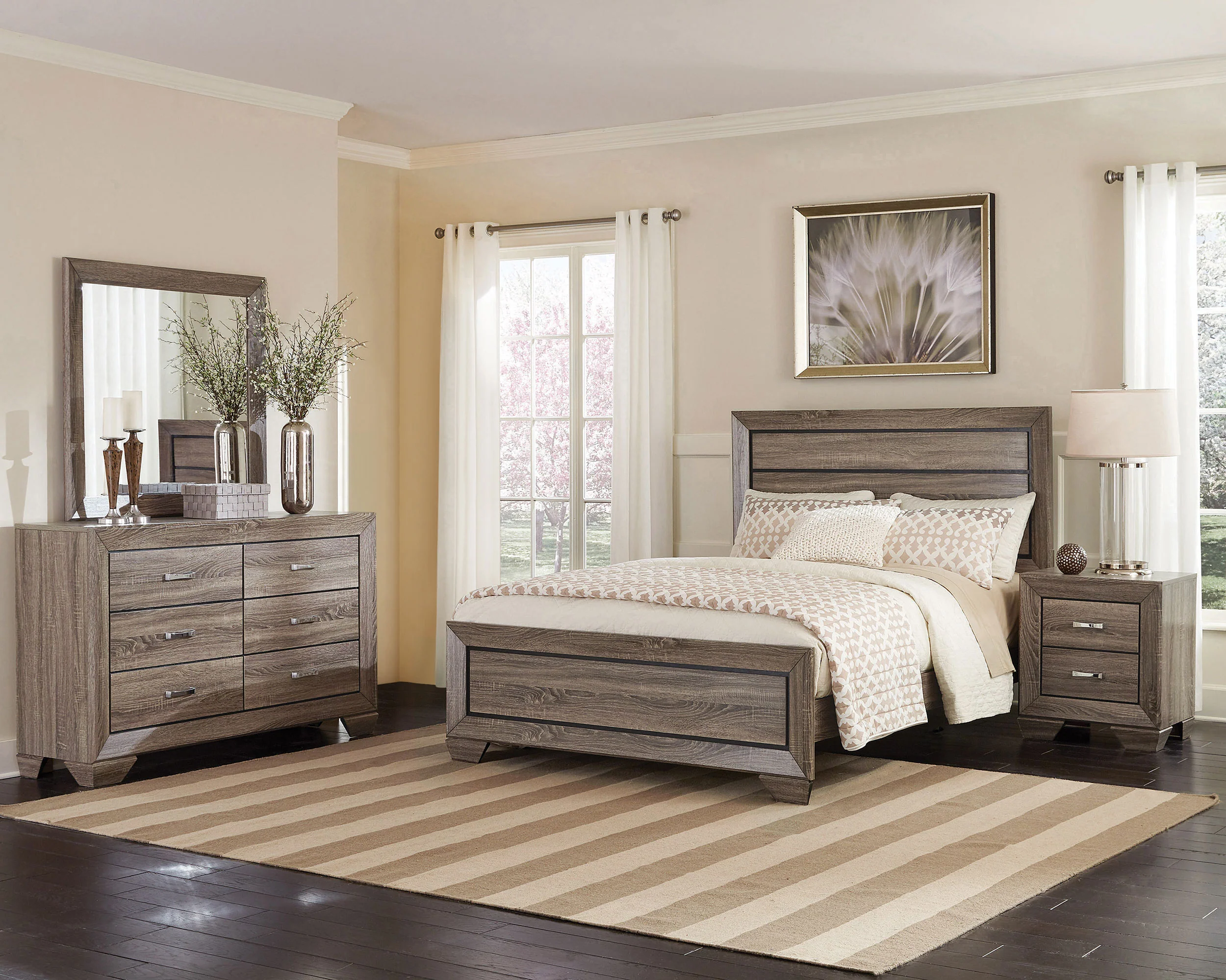 Kauffman Panel Bed - Image 32