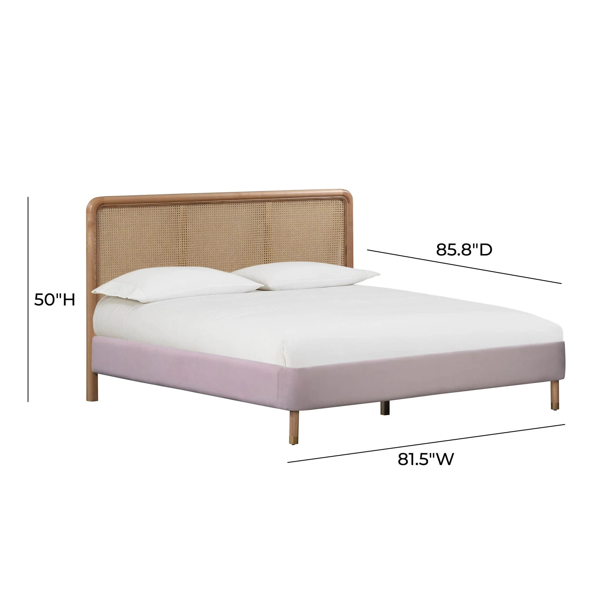 Kavali Blush King Bed - Image 9