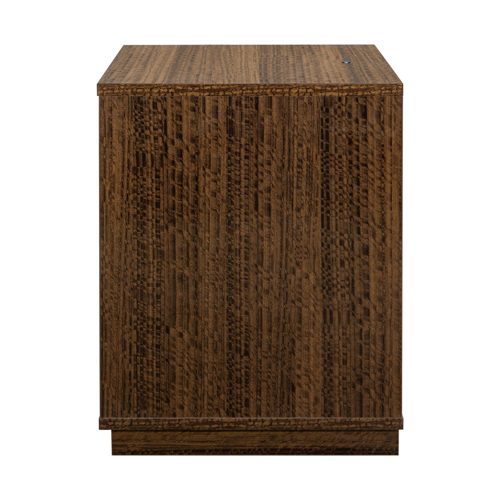 Kayner 1-Drawer Nightstand with LED Lights - Charcoal - Image 5