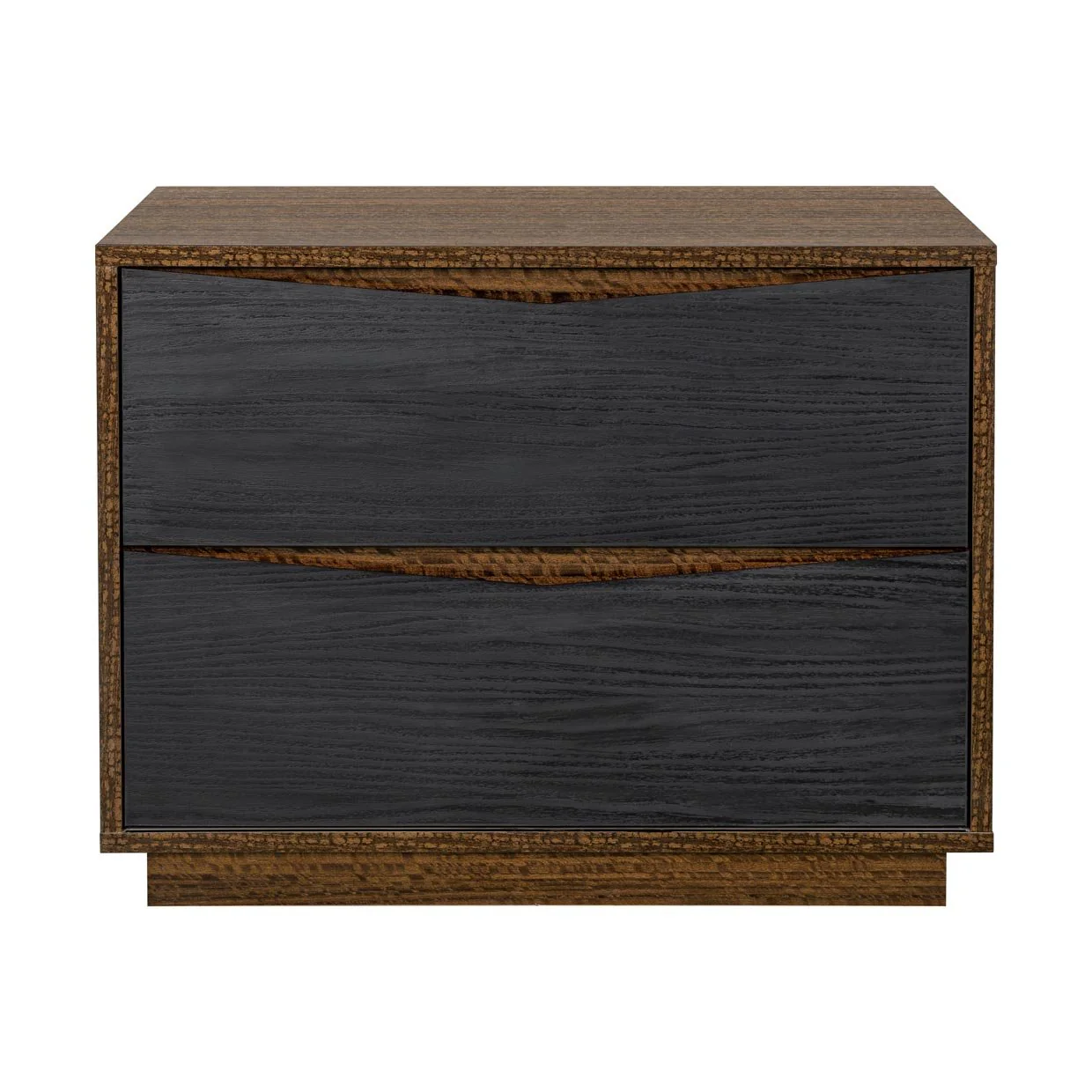 Kayner 2-Drawer Nightstand - Charcoal - Image 2