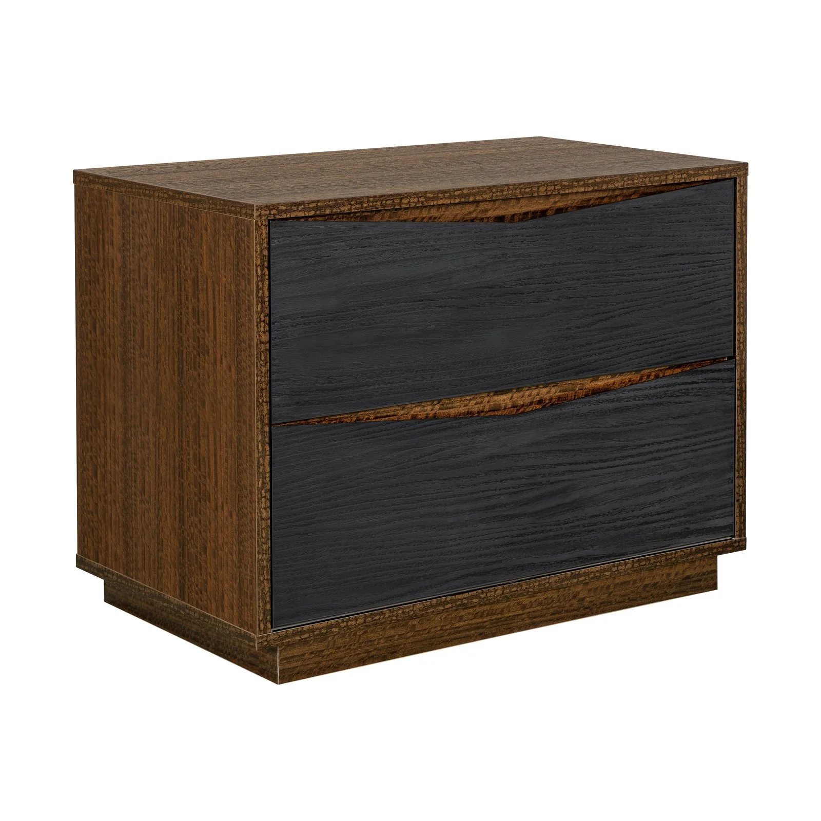 Kayner 2-Drawer Nightstand - Charcoal - Image 3