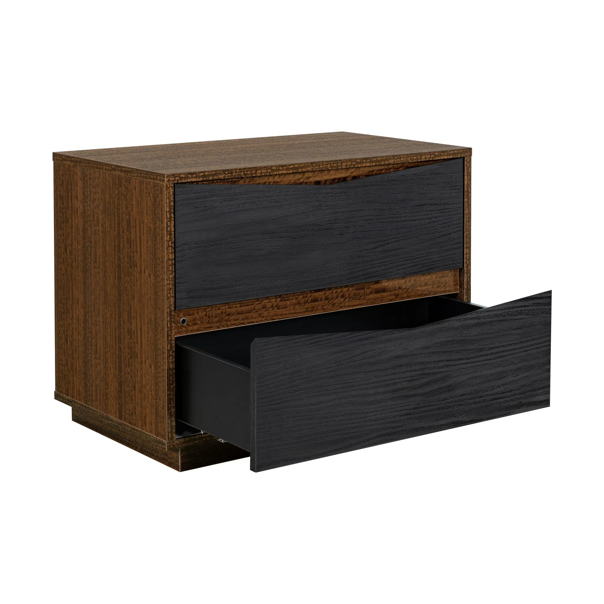Kayner 2-Drawer Nightstand - Charcoal - Image 5