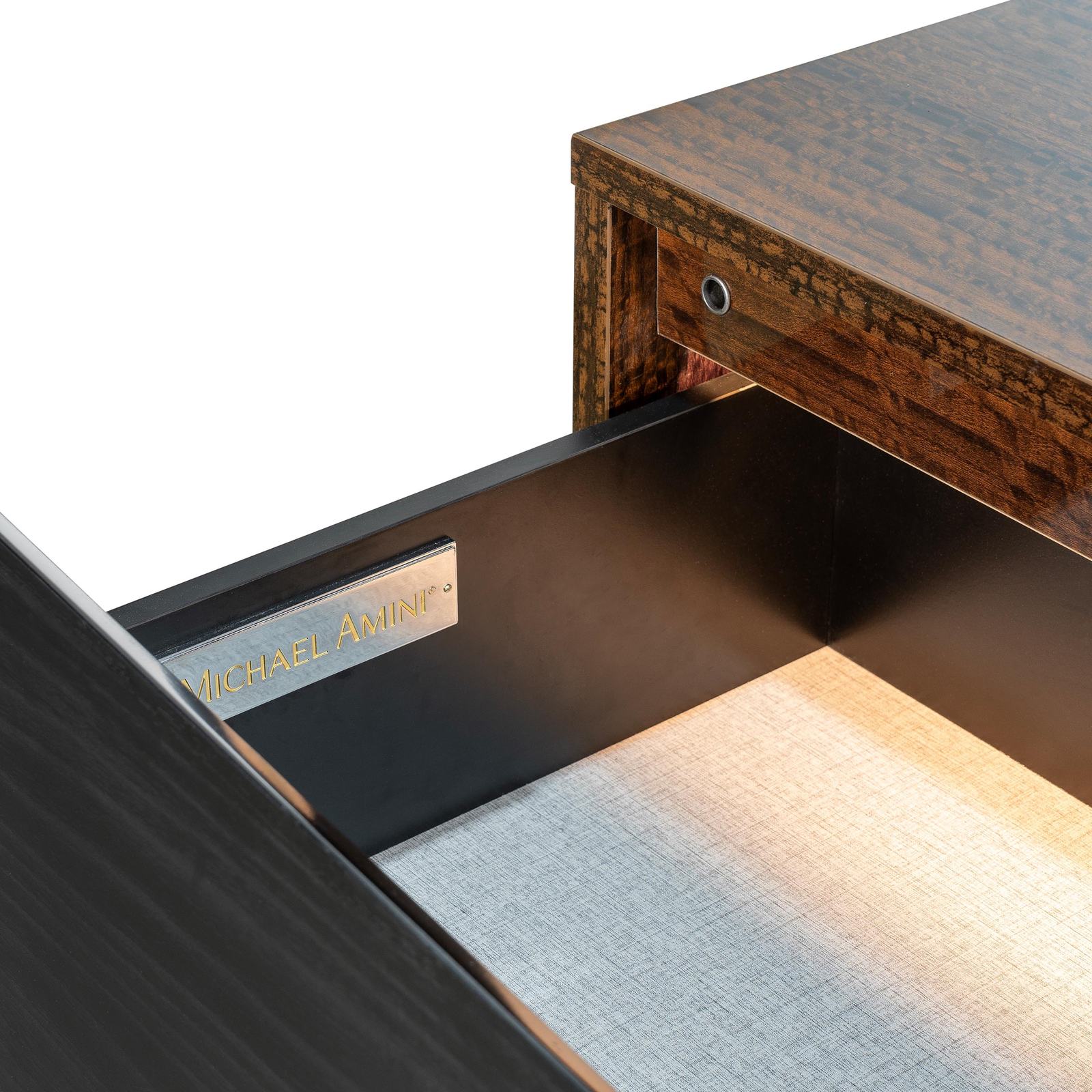 Kayner 2-Drawer Nightstand - Charcoal - Image 9