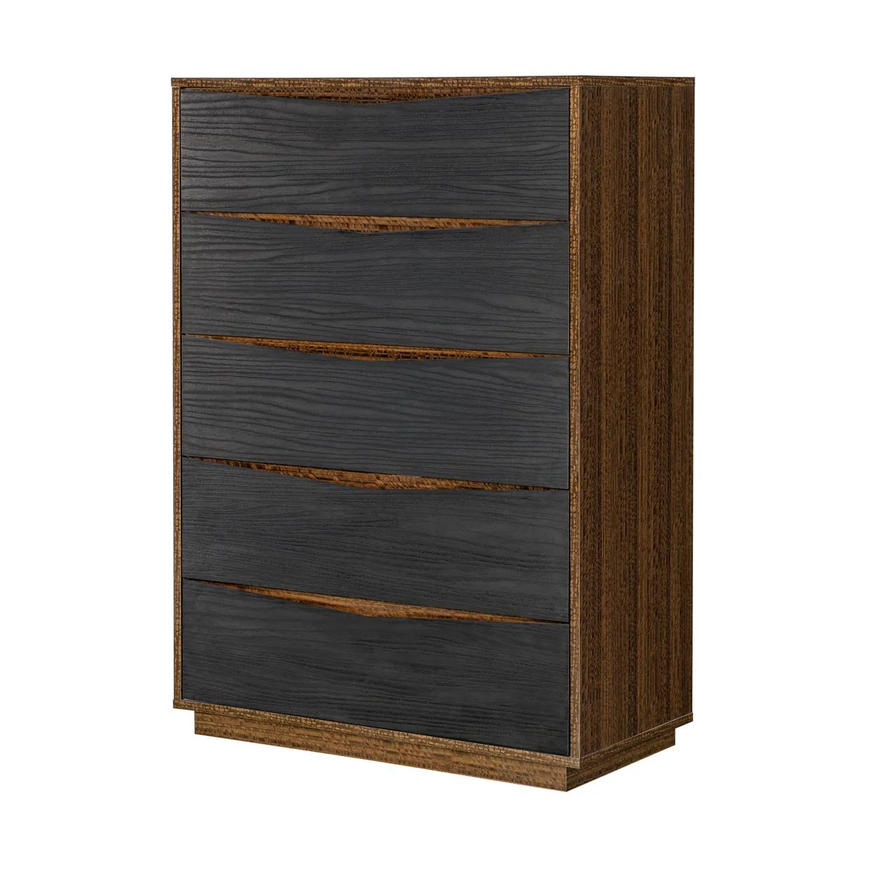 Kayner 5-Drawer Chest - Charcoal - Image 18
