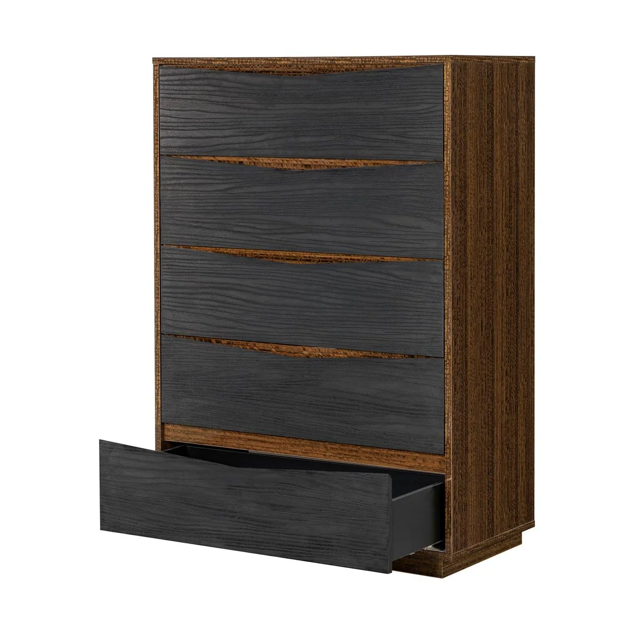 Kayner 5-Drawer Chest - Charcoal - Image 6