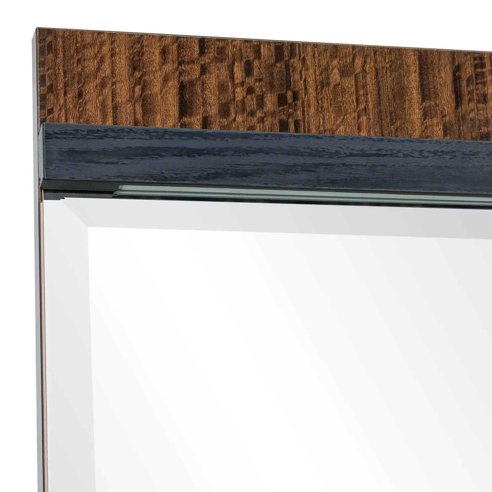 Kayner Dresser Mirror with LED Lights - Charcoal - Image 6