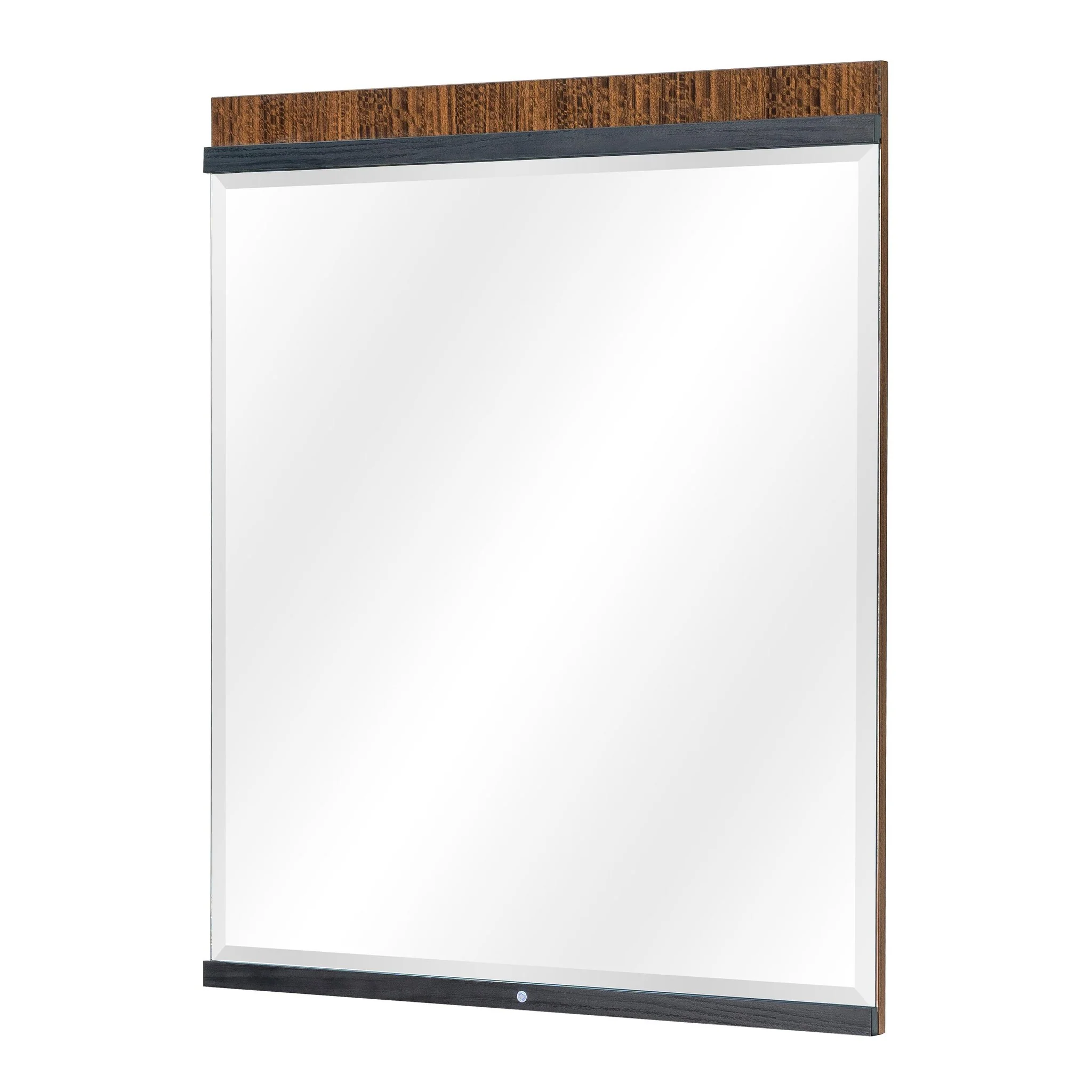 Kayner Dresser Mirror with LED Lights - Charcoal - Image 8