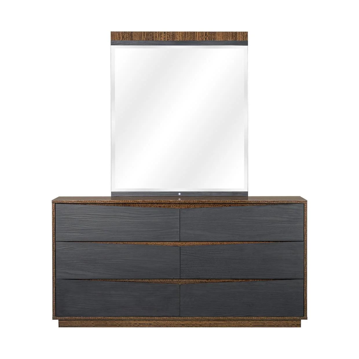 Kayner Dresser with Mirror - Charcoal - Image 2