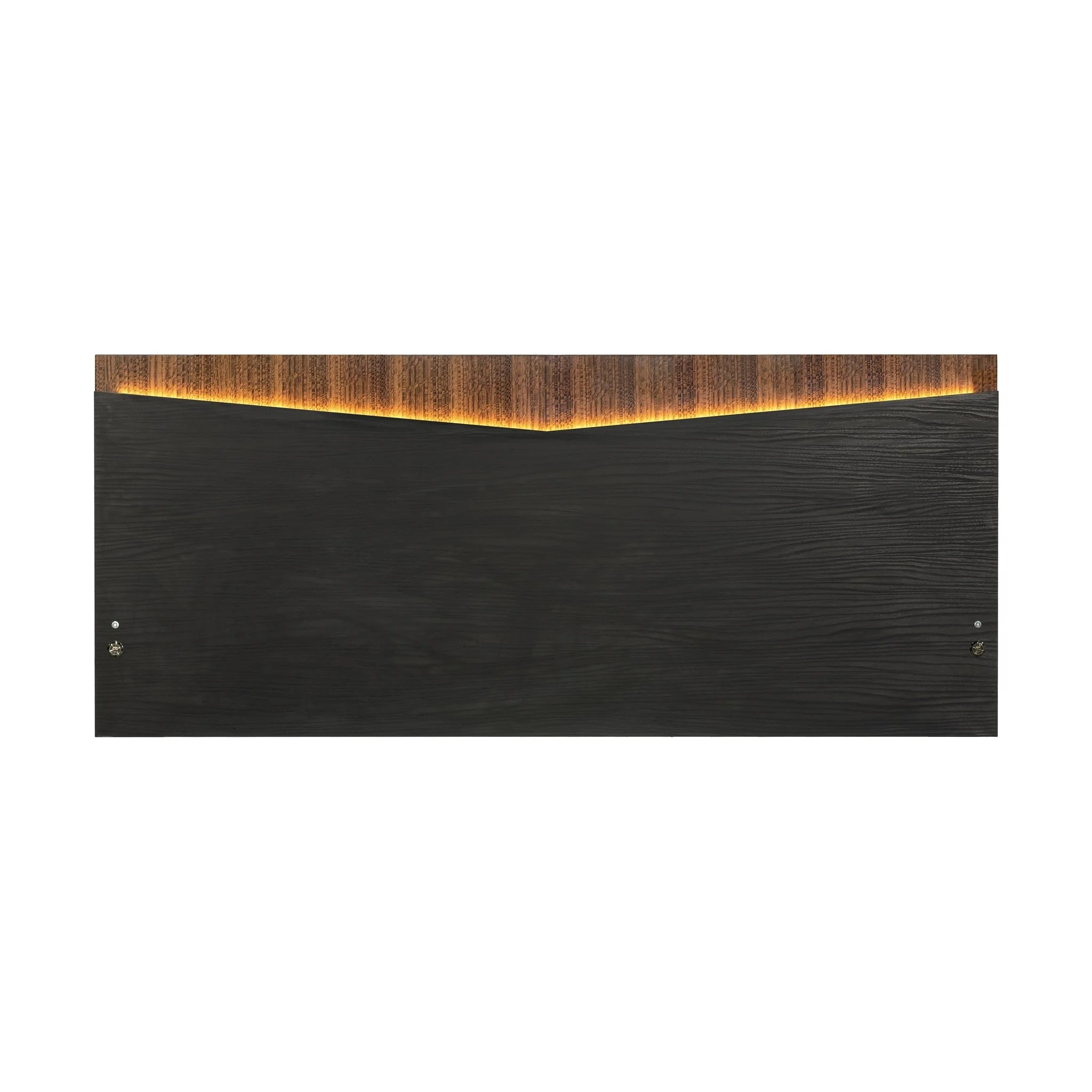 Kayner Eastern King Bed with LED Lights - Charcoal - Image 11