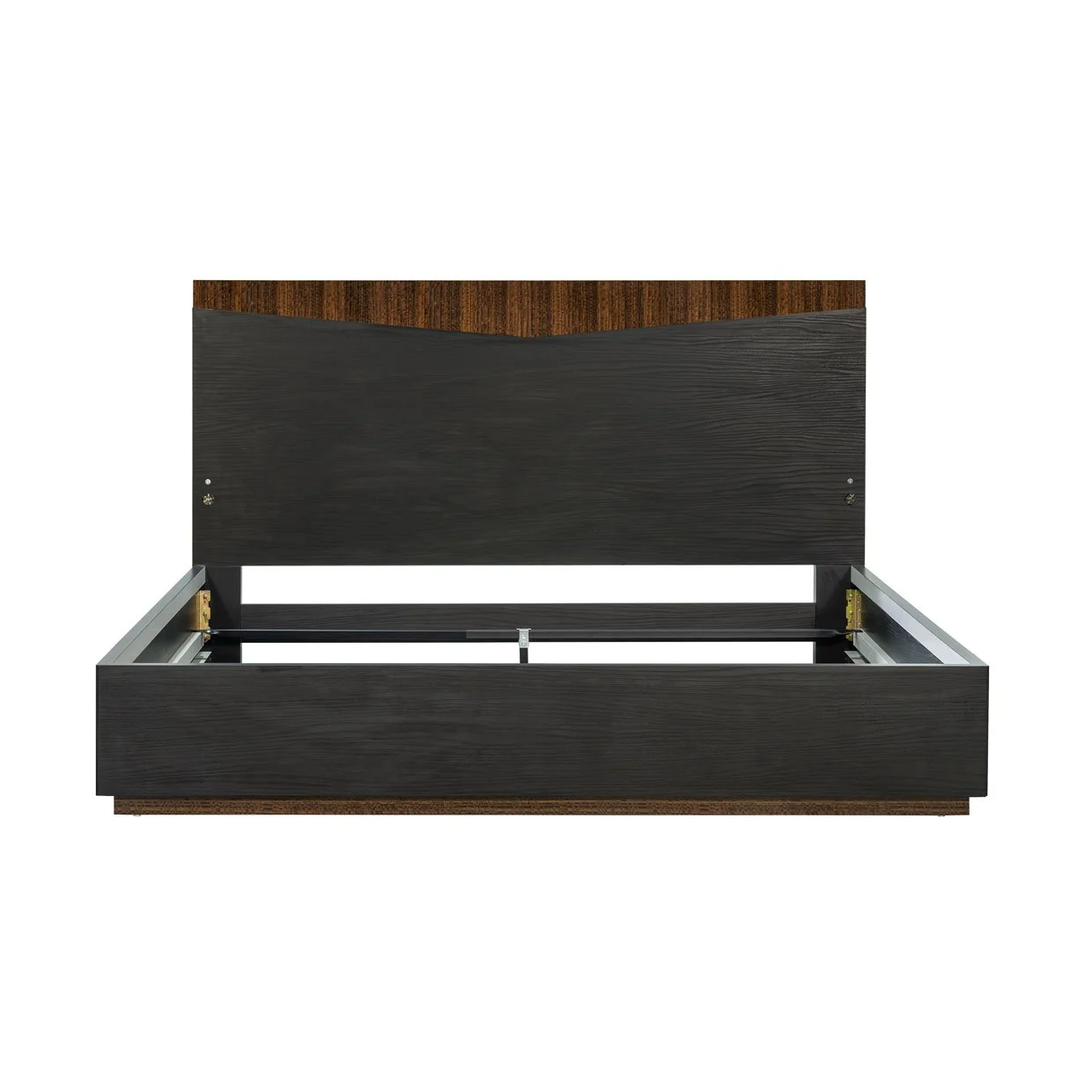 Kayner Eastern King Bed with LED Lights - Charcoal - Image 6