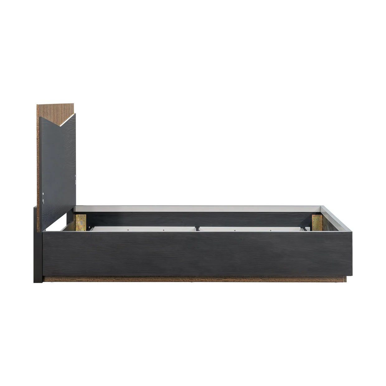 Kayner Queen Bed with LED Lights - Charcoal - Image 14