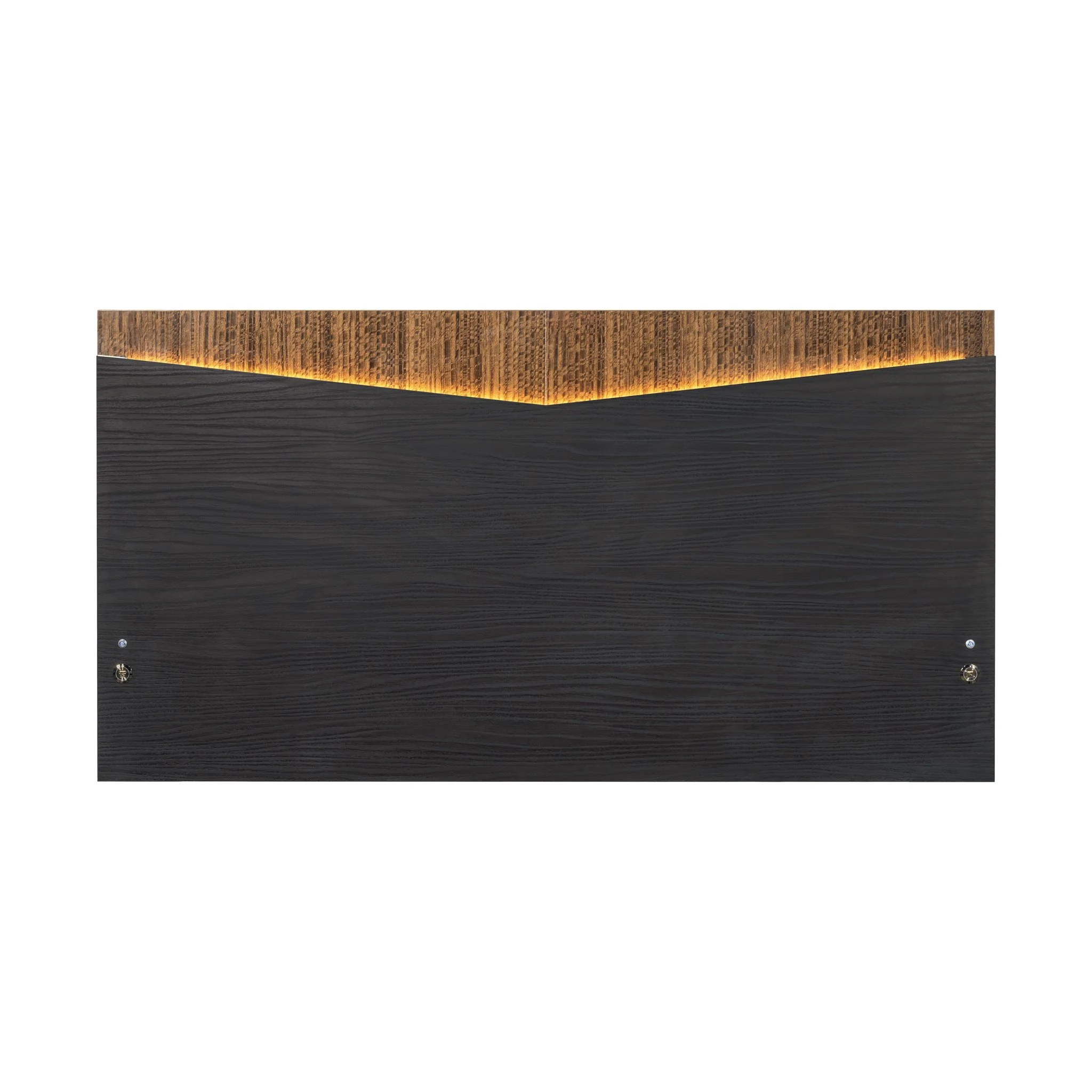 Kayner Queen Bed with LED Lights - Charcoal - Image 17