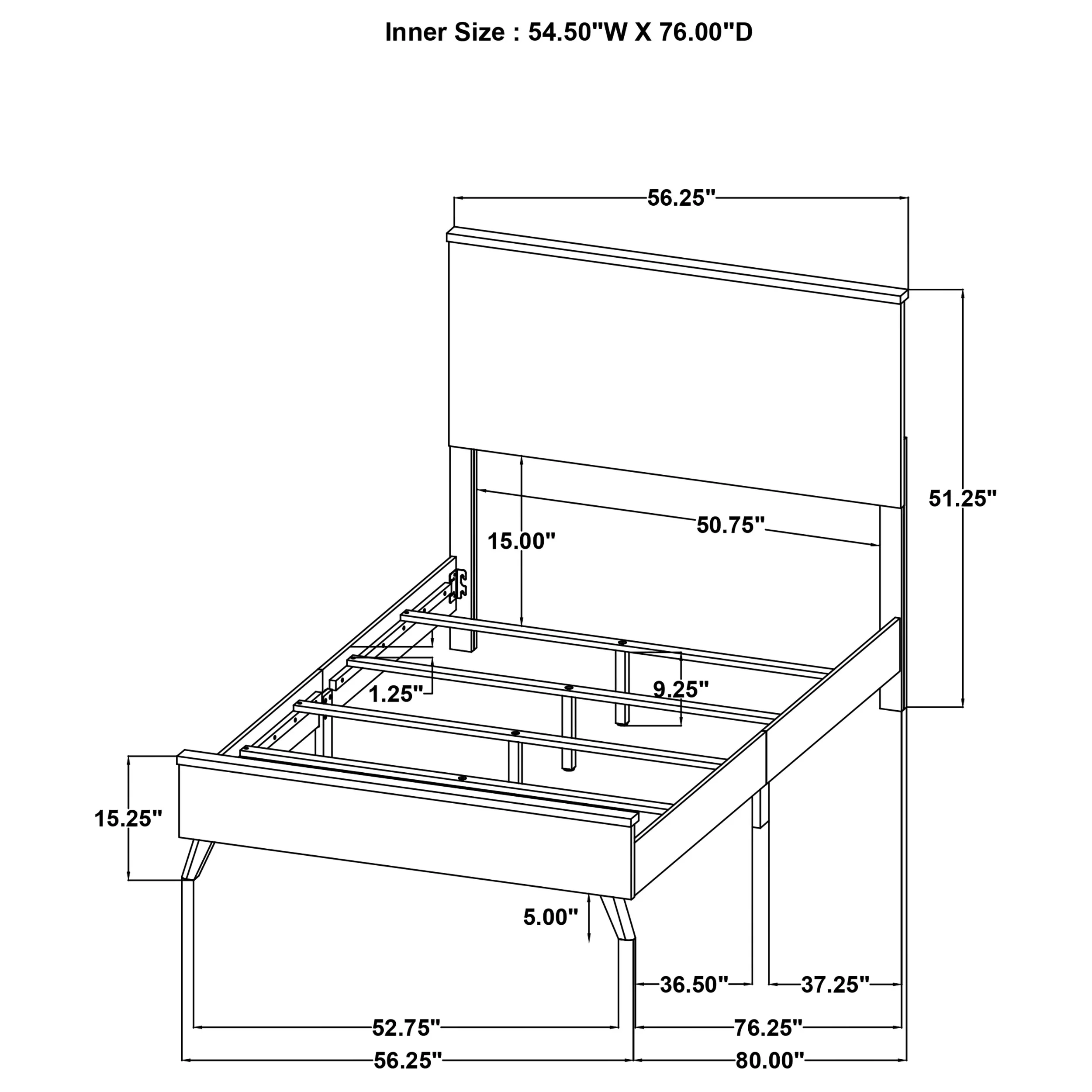 Kaywood Panel Bed - Image 29
