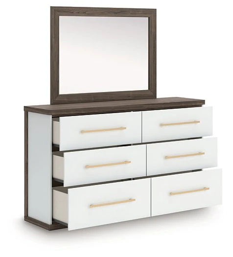 Kendanport Dresser and Mirror - Image 18