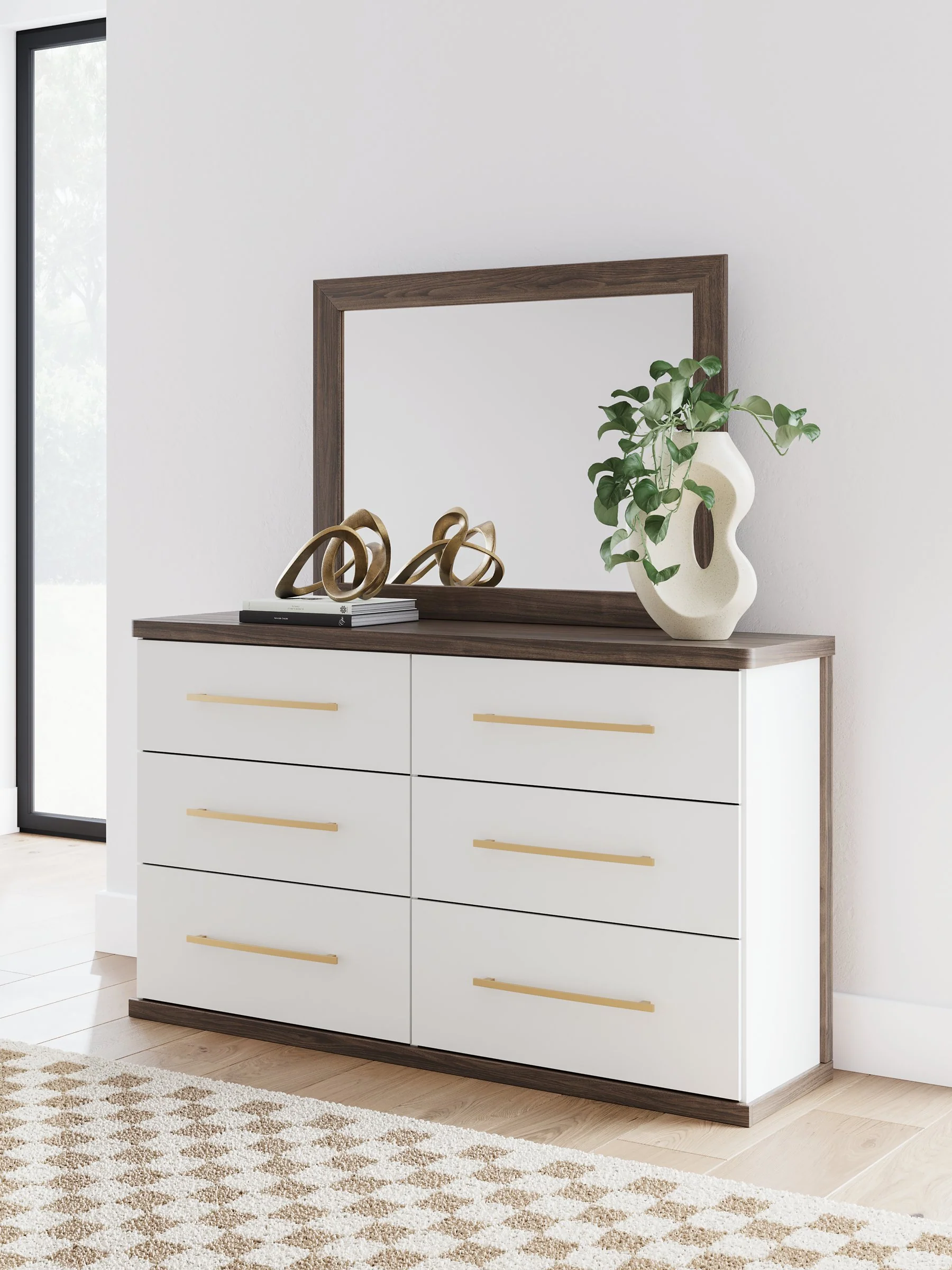 Kendanport Dresser and Mirror - Image 2