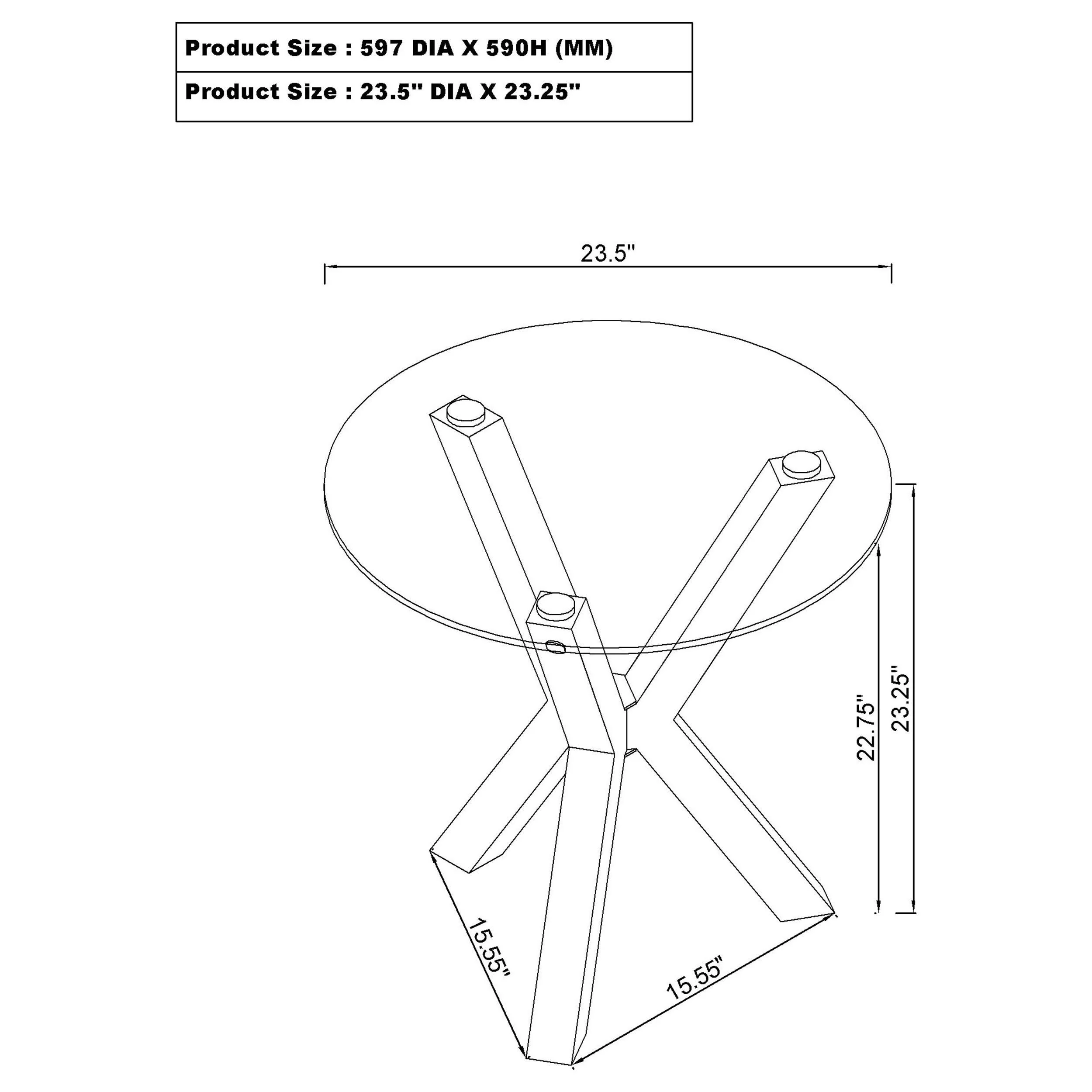 Kenzie End Table - Image 6