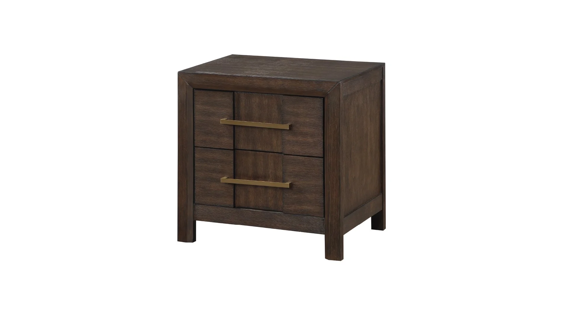 Kenzo Full 5 Pc Bedroom Set Walnut - Image 17