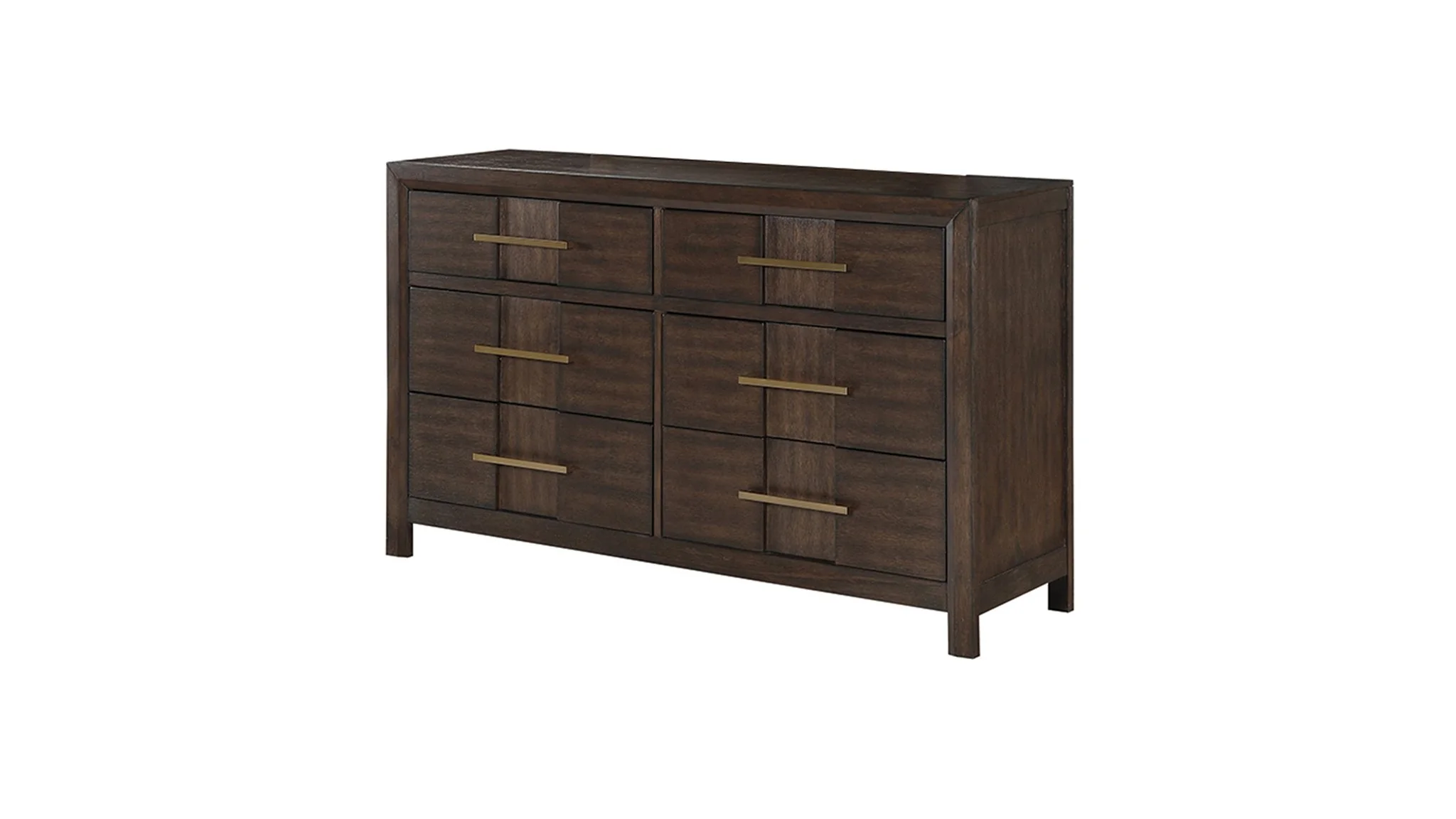 Kenzo King 5 Pc Bedroom Set Walnut - Image 6